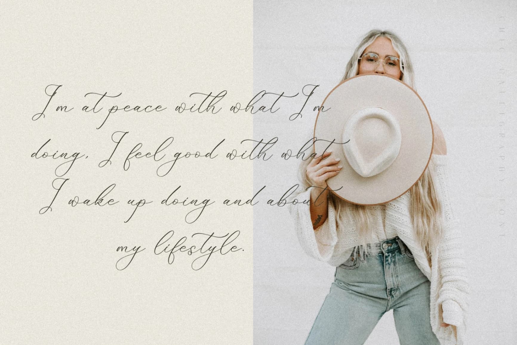 Preview 4 for Fattrios Schudnel - Chic Calligraphy Font
