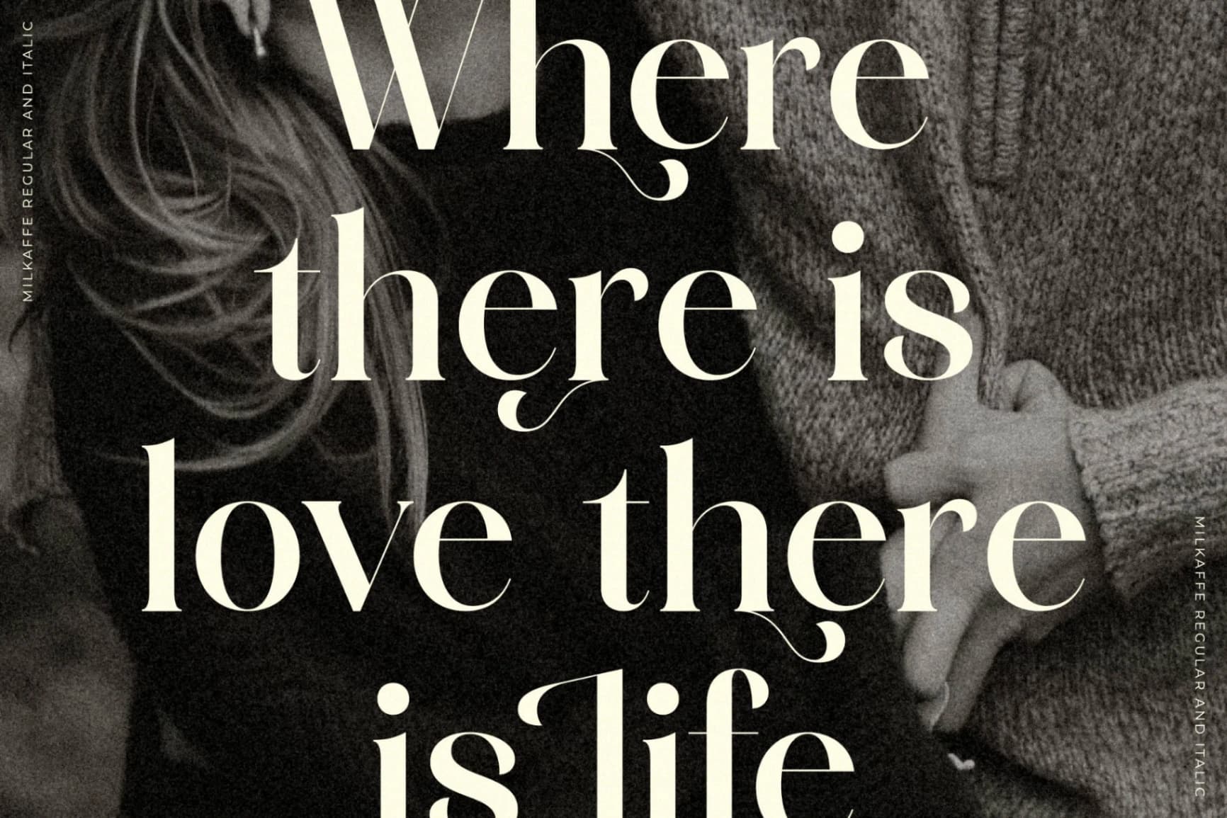 Preview 5 for Milkalte - Modern Serif Font