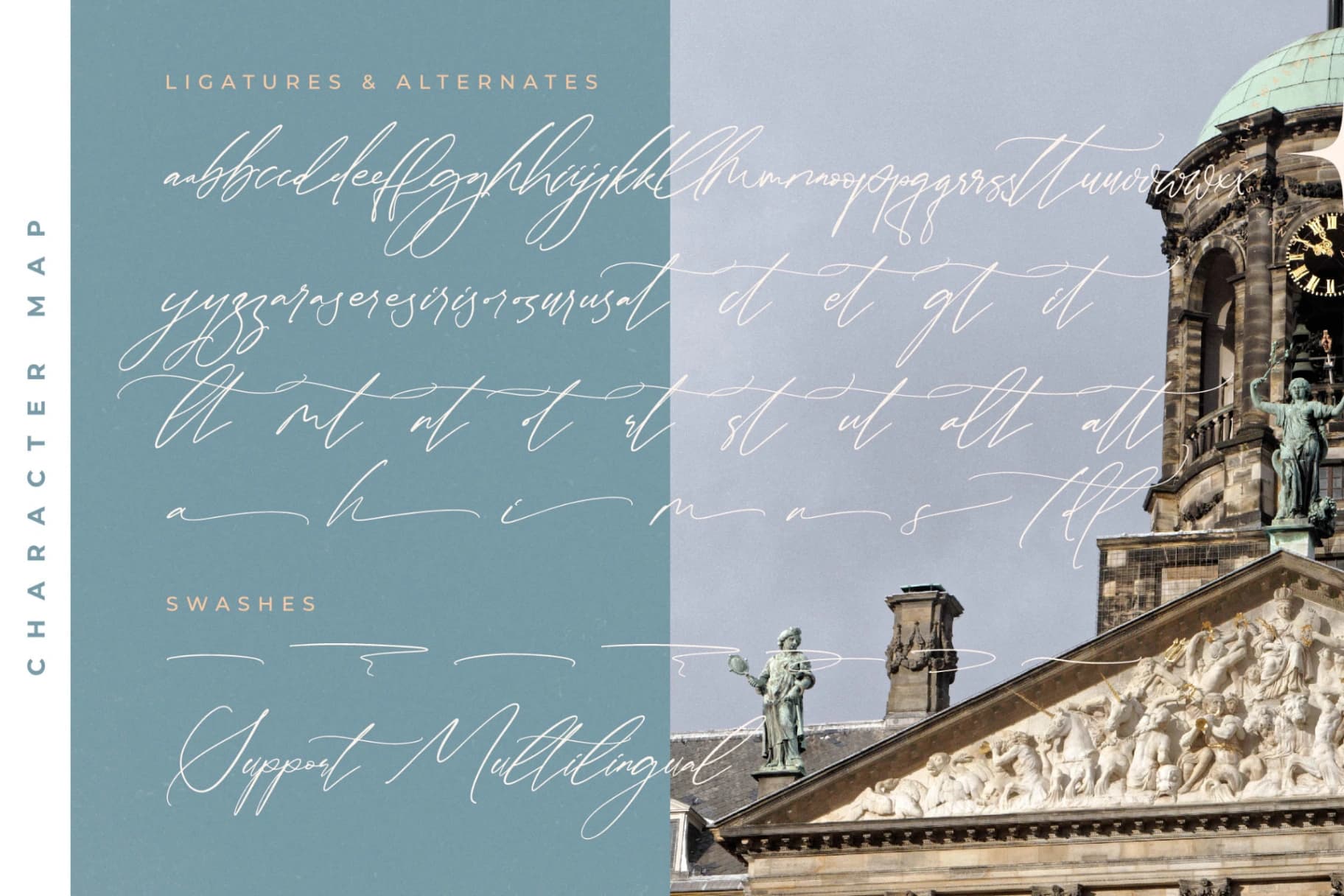Preview 14 for Amsterdam Fieldstar – Beautiful Script Font
