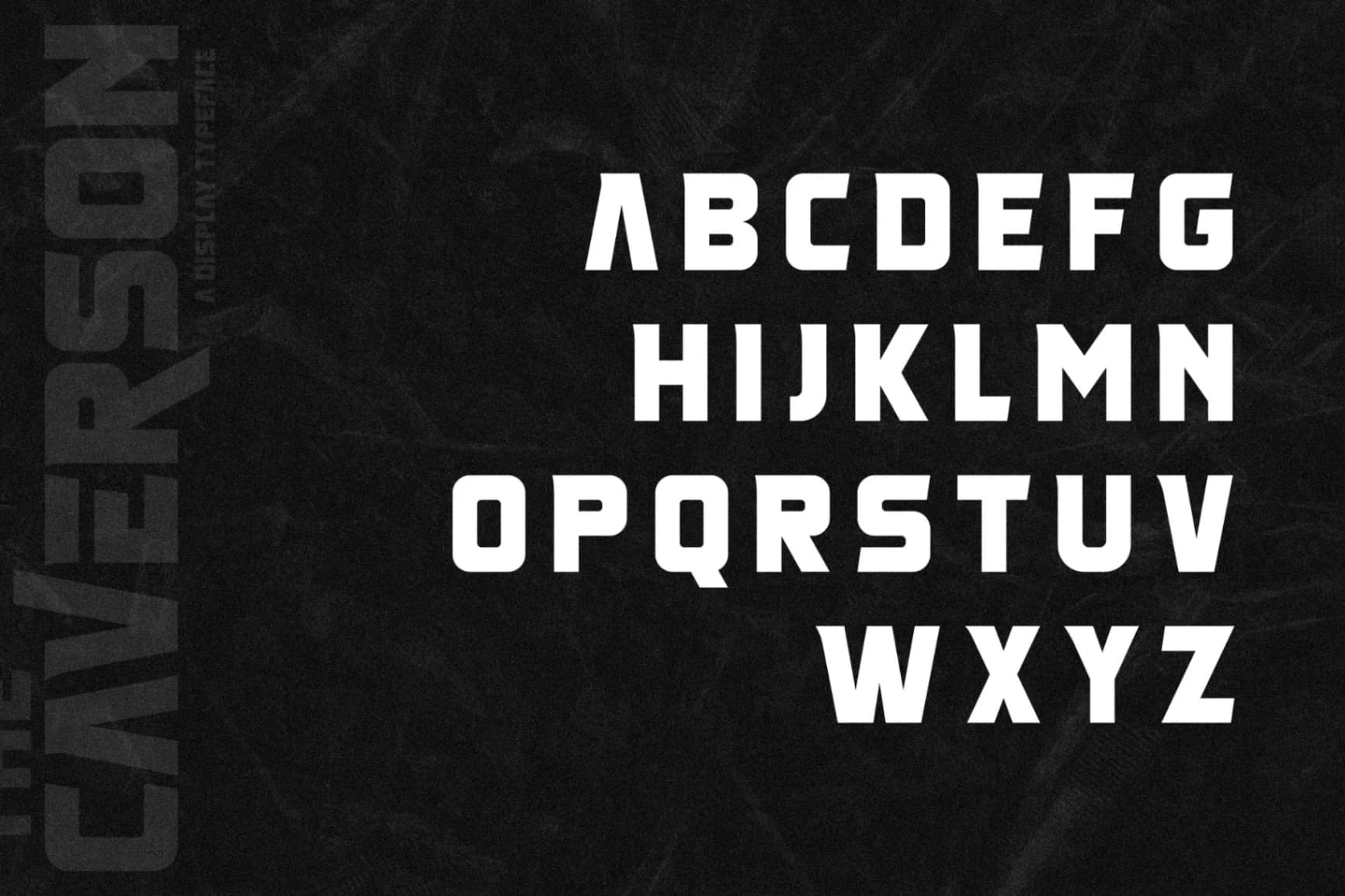 Preview 12 for The Caverson - Display Typeface Font