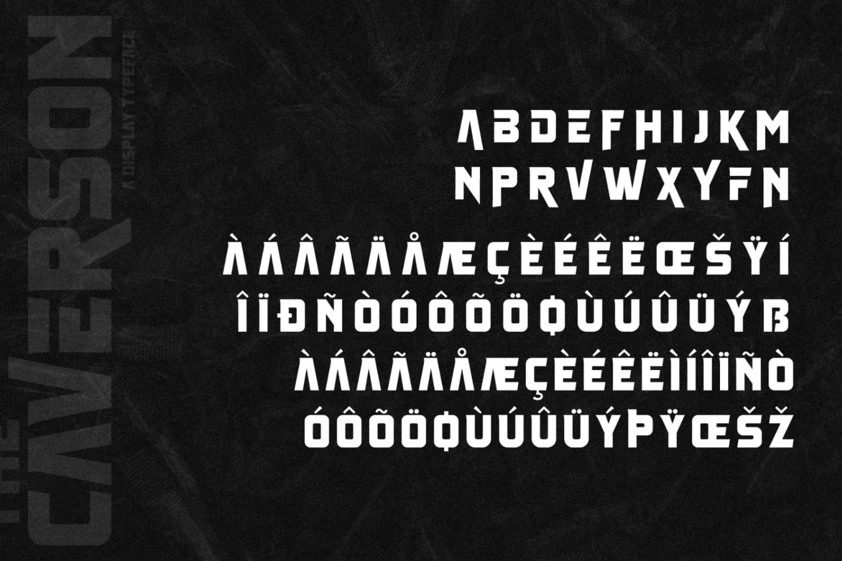 Preview 13 for The Caverson - Display Typeface Font