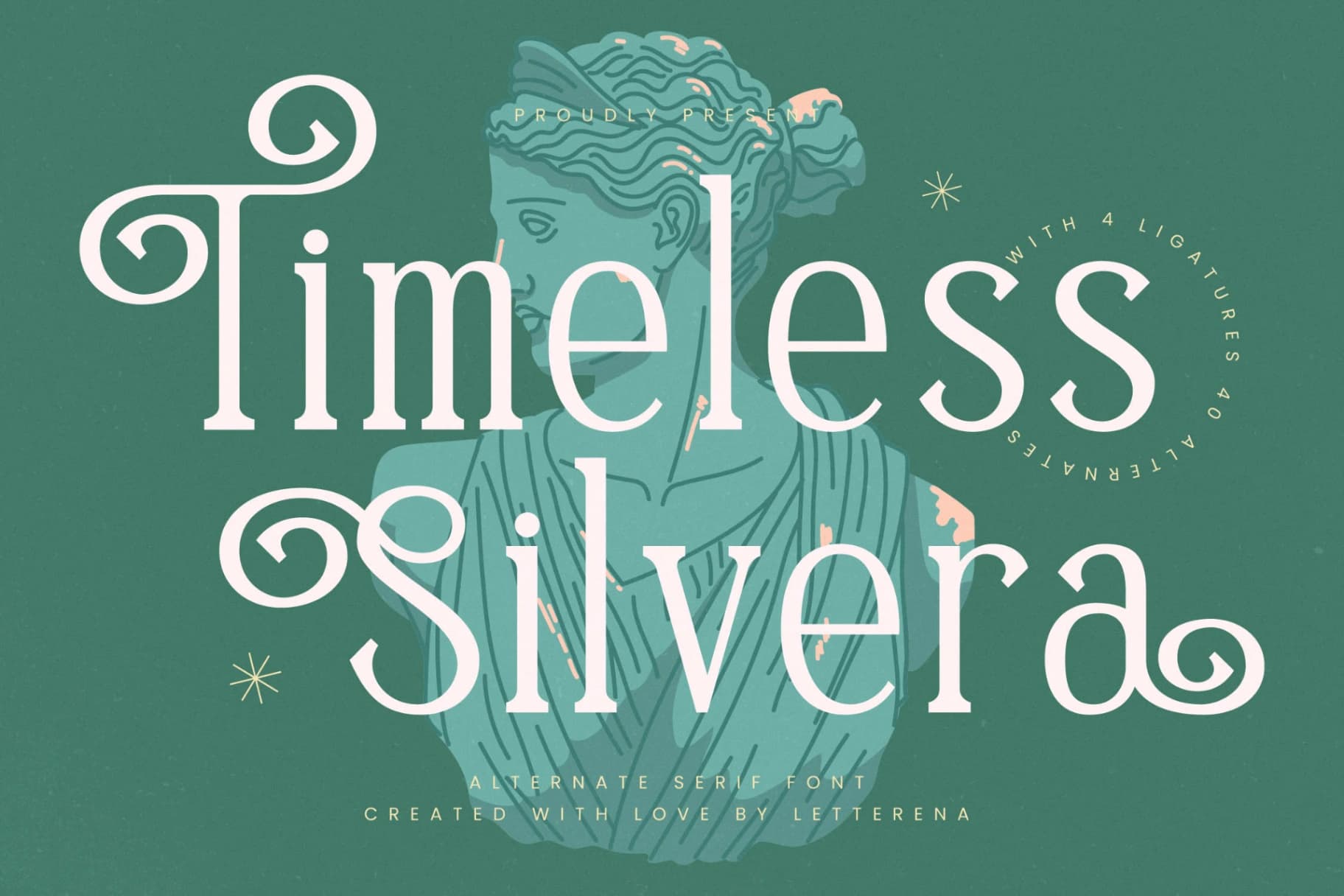 Preview 1 for Timeless Silvera – Alternate Serif Font