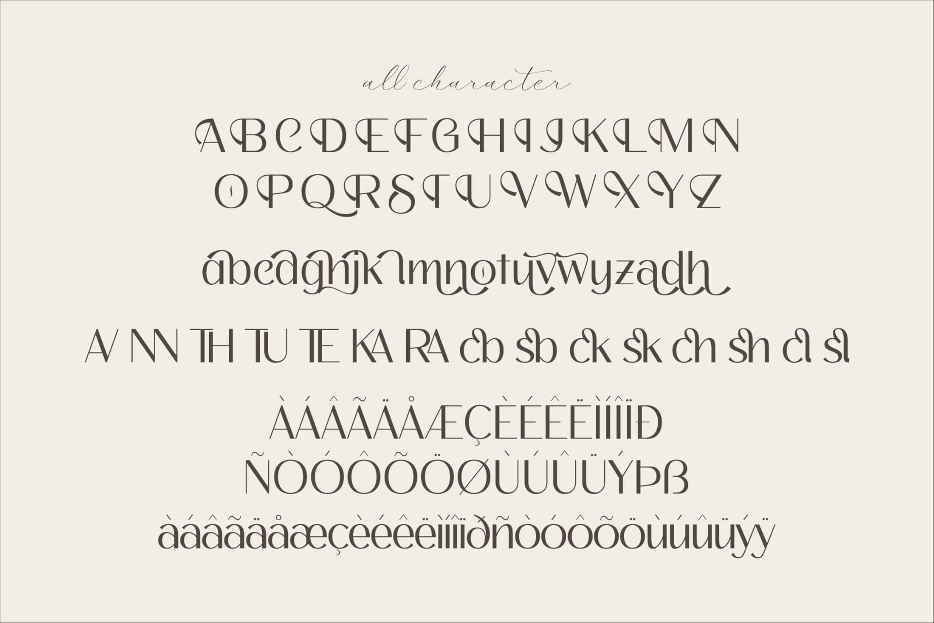 Preview 14 for Qasbyne - Display Sans Serif