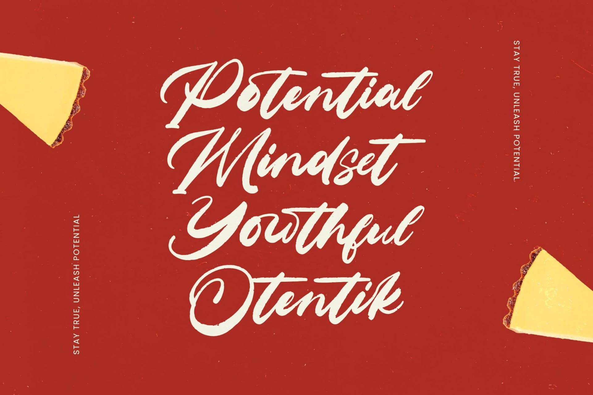 Preview 3 for Benton Achita - Bold Brush Font
