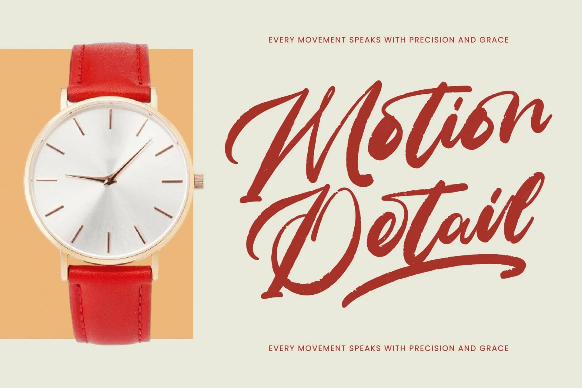 Preview 4 for Benton Achita - Bold Brush Font