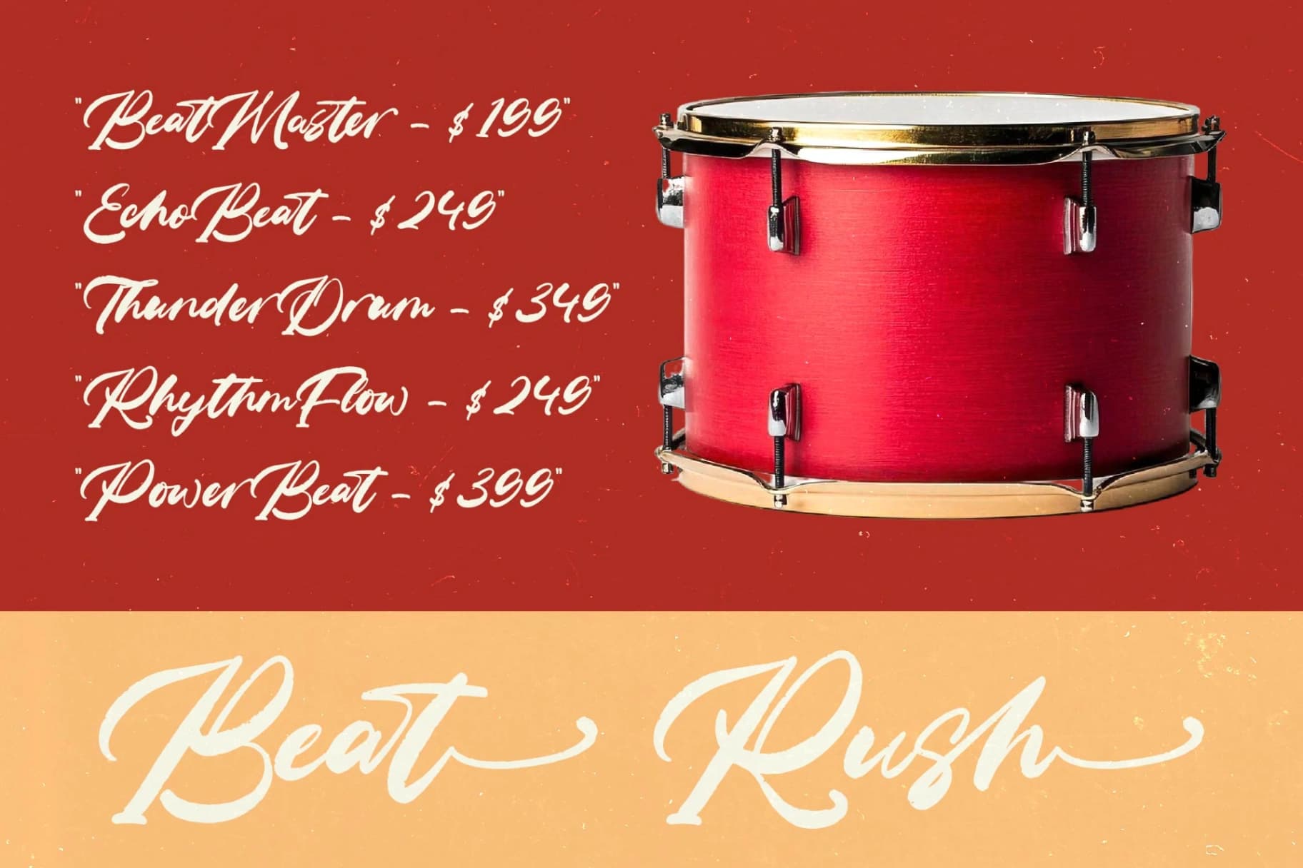 Preview 7 for Benton Achita - Bold Brush Font