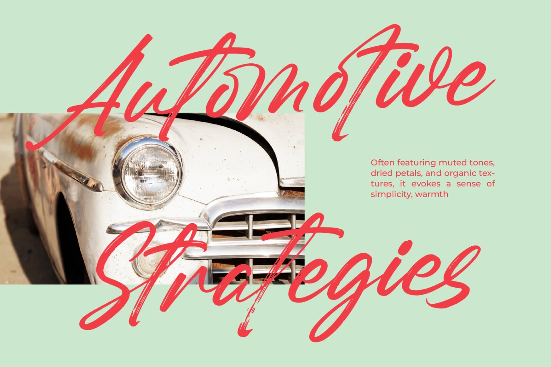 Preview 11 for Gently Milarea - Modern Brush Font