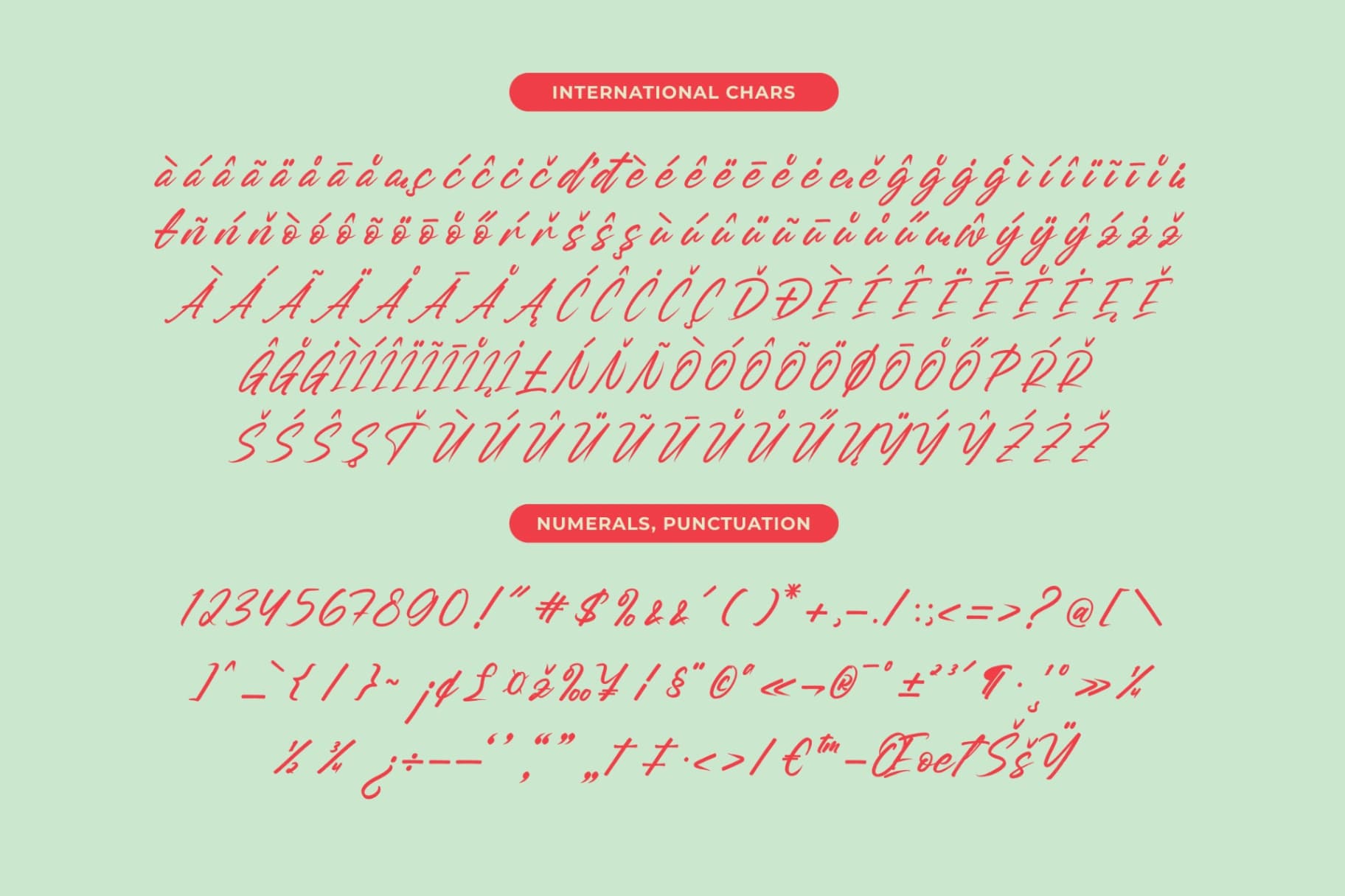 Preview 19 for Gently Milarea - Modern Brush Font