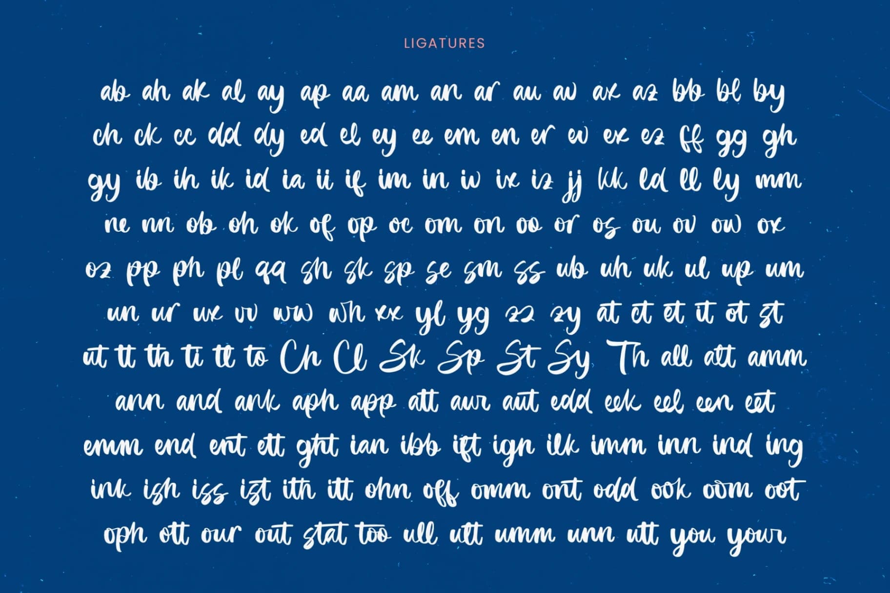 Preview 13 for Imagine Sunday - Bold Handwritten Font