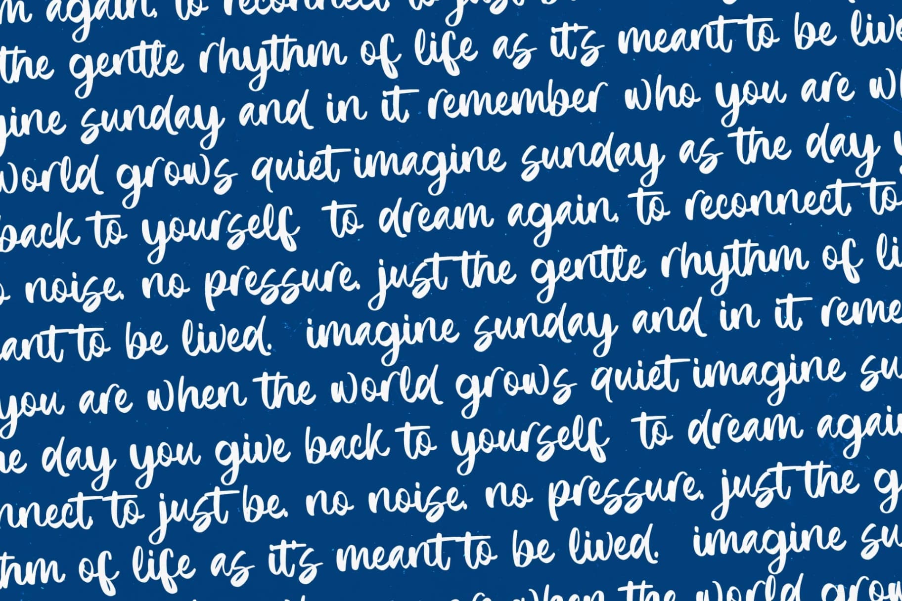 Preview 10 for Imagine Sunday - Bold Handwritten Font