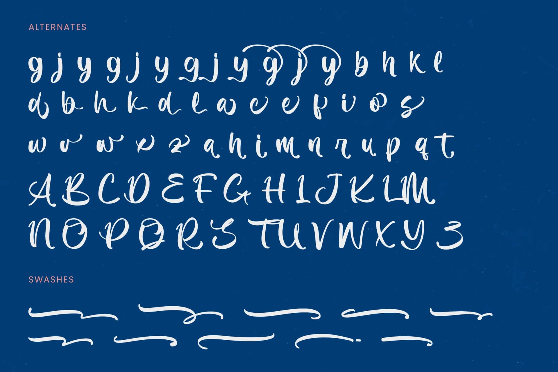 Preview 18 for Imagine Sunday - Bold Handwritten Font