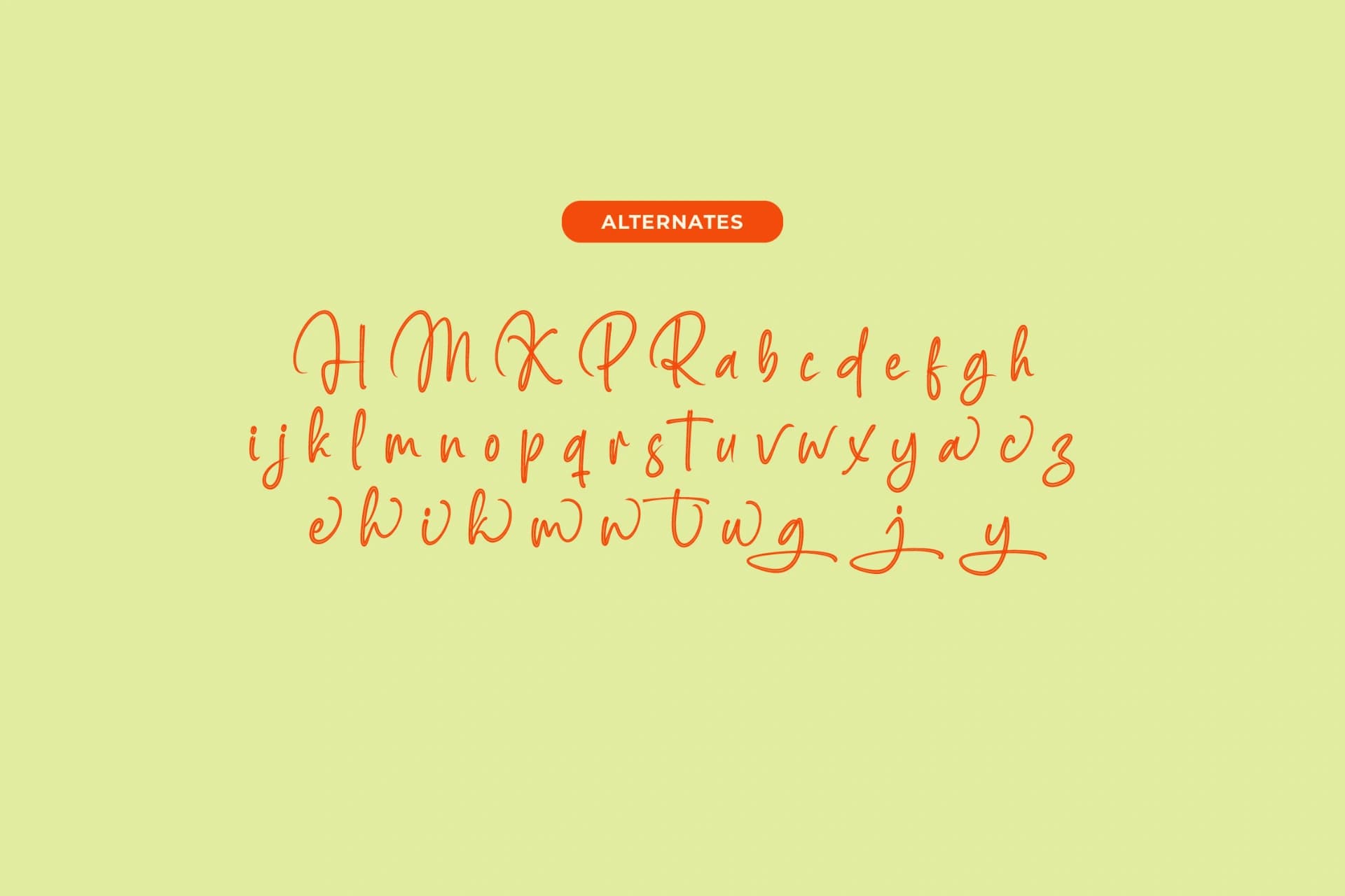 Preview 14 for Milegants Dersonale - Modern Brush Font