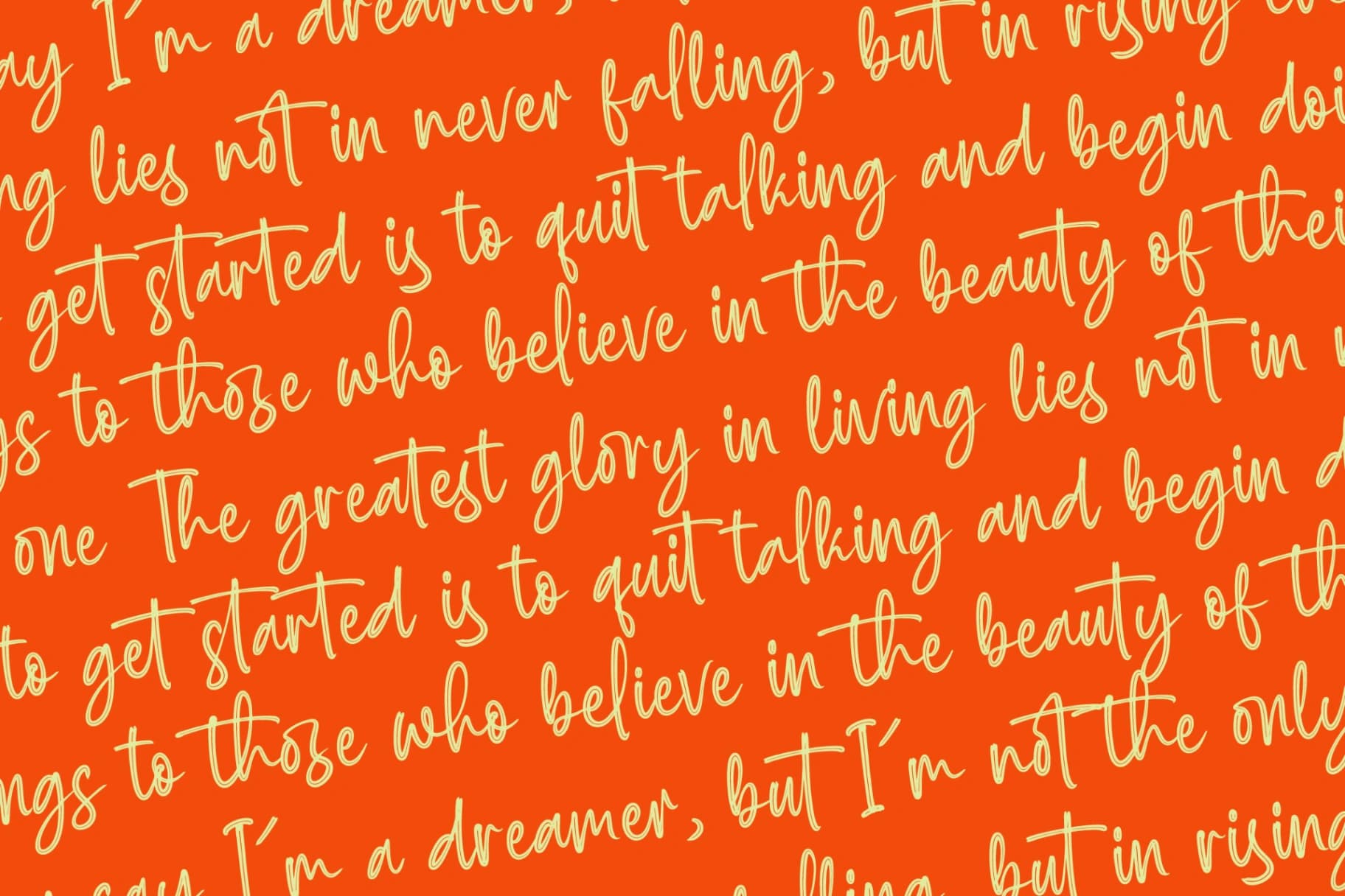 Preview 17 for Milegants Dersonale - Modern Brush Font