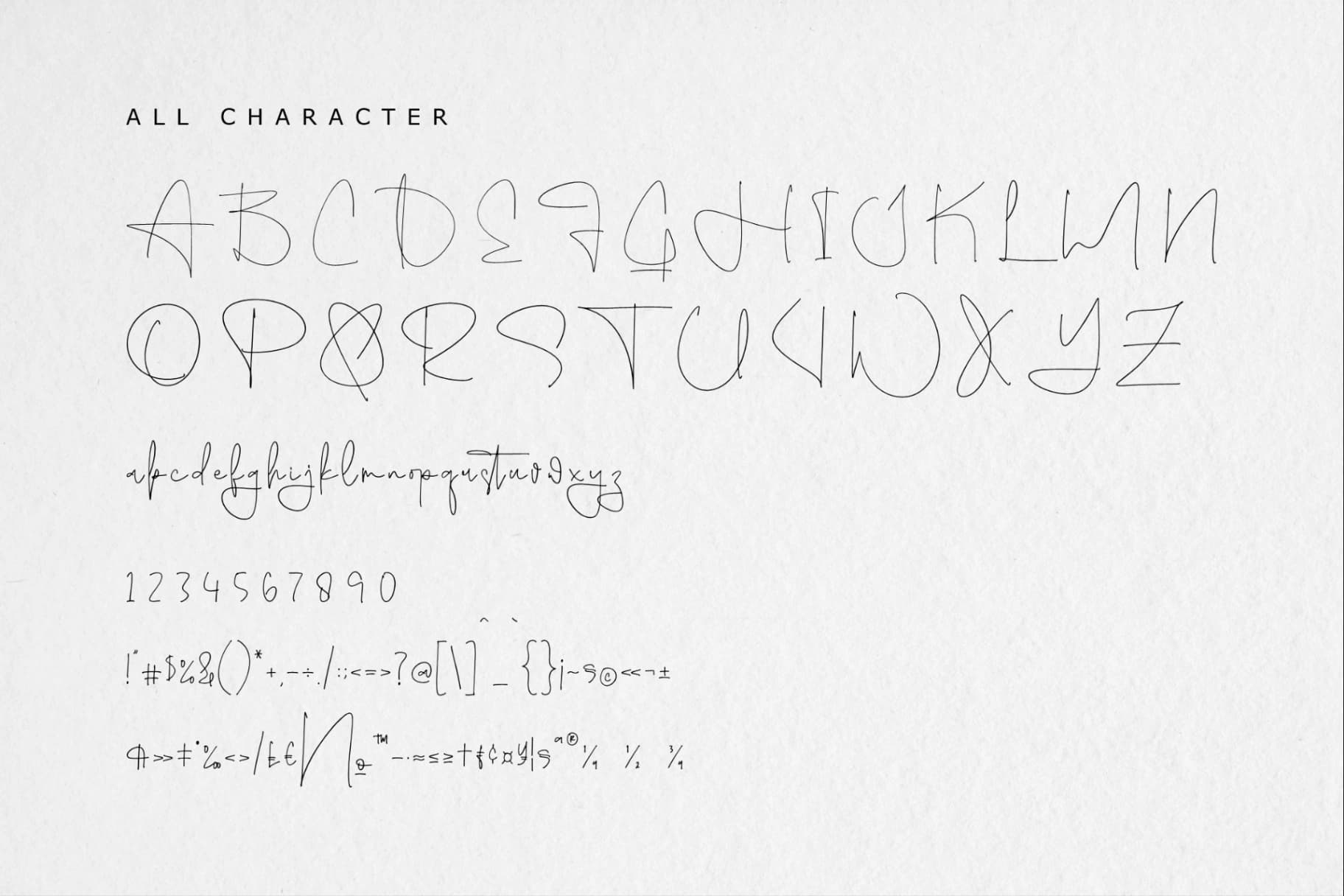 Preview 13 for Restonasi - Realistic Signature Font