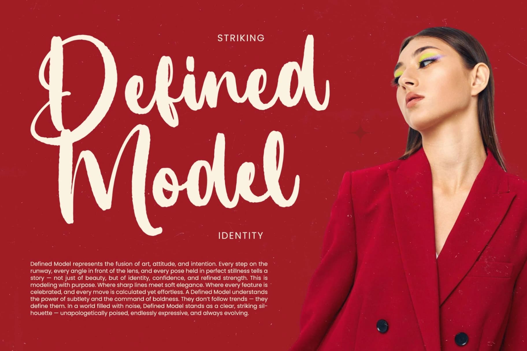 Preview 4 for Ghatyna - Bold Brush Font