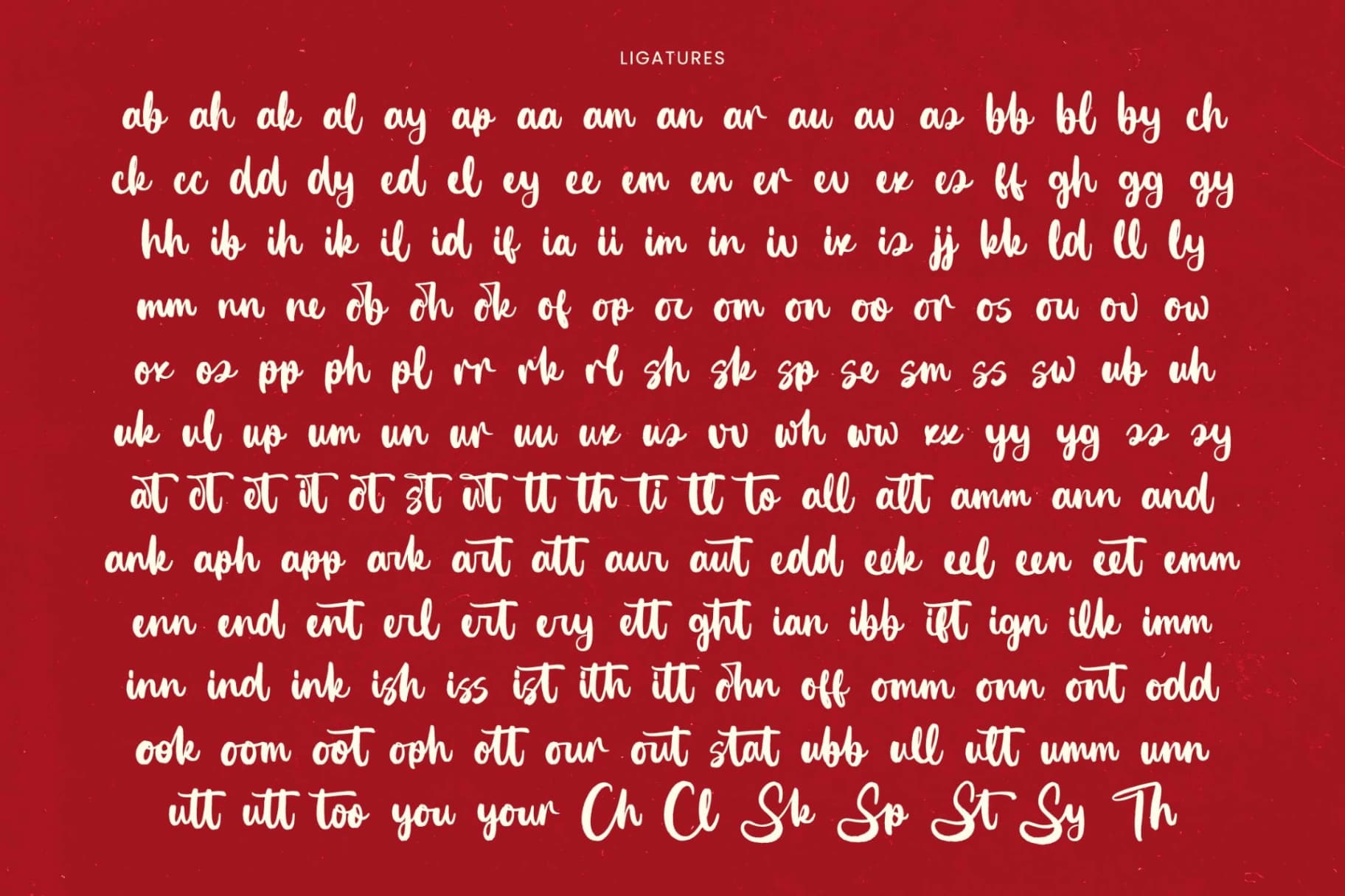 Preview 16 for Ghatyna - Bold Brush Font