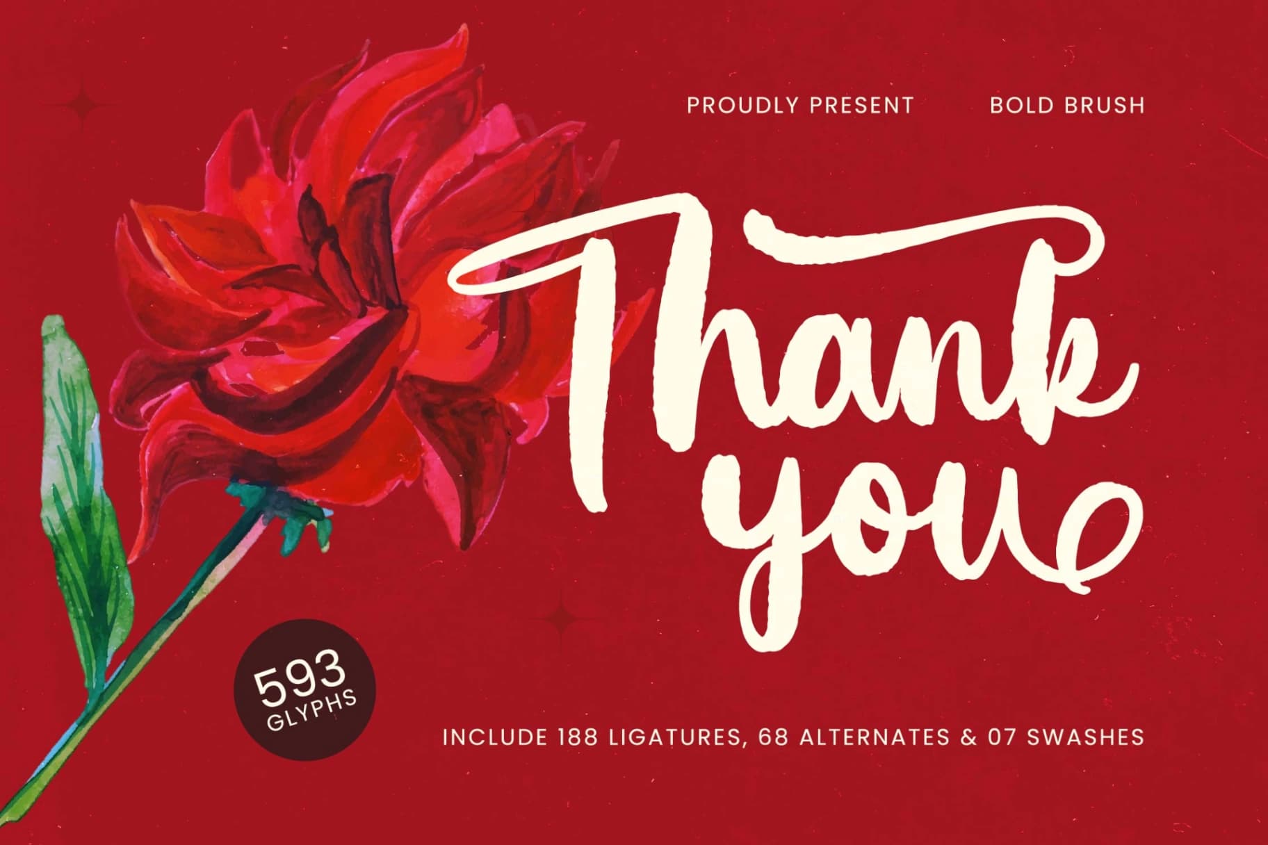 Preview 20 for Ghatyna - Bold Brush Font