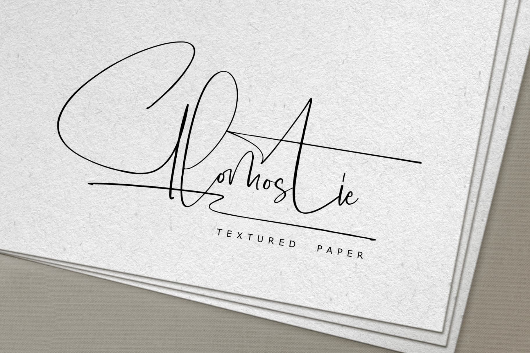 Preview 6 for Clomantso - Realistic Signature Font