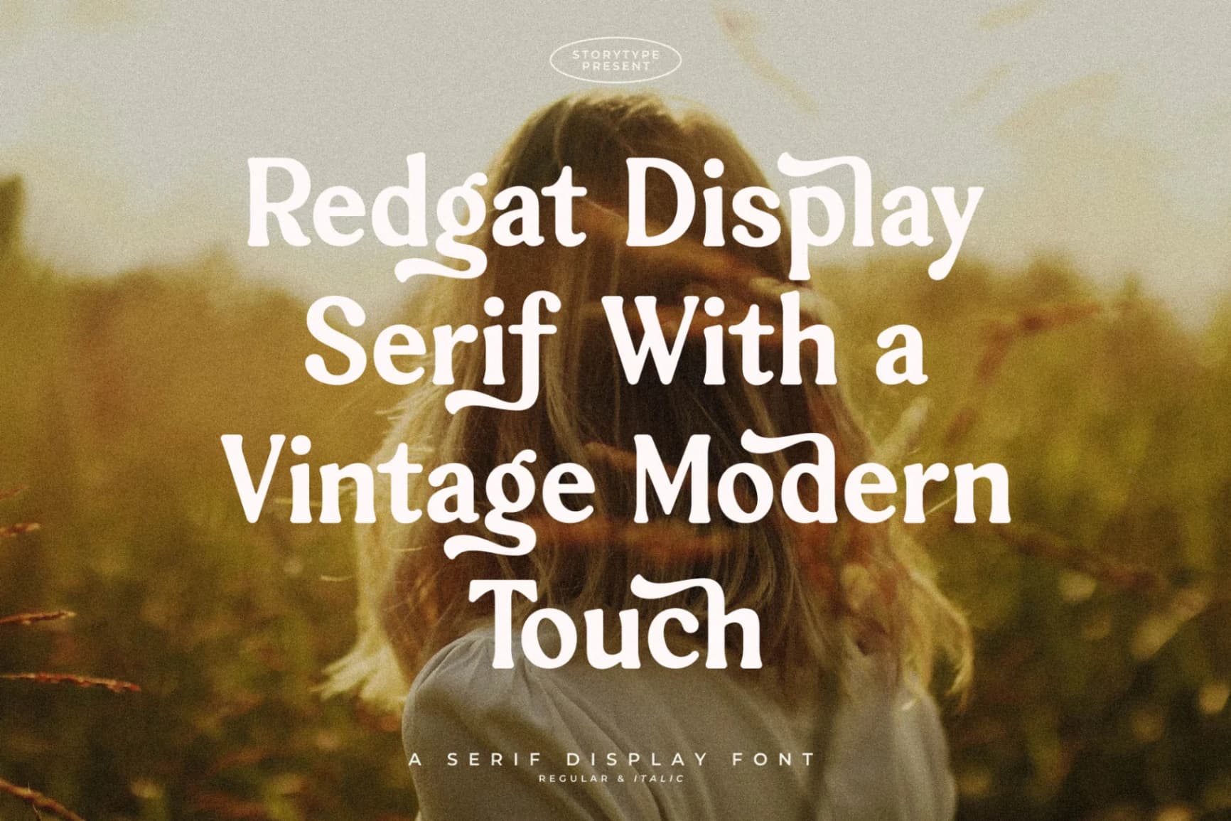 Preview 4 for Redgat - A Serif Display Font