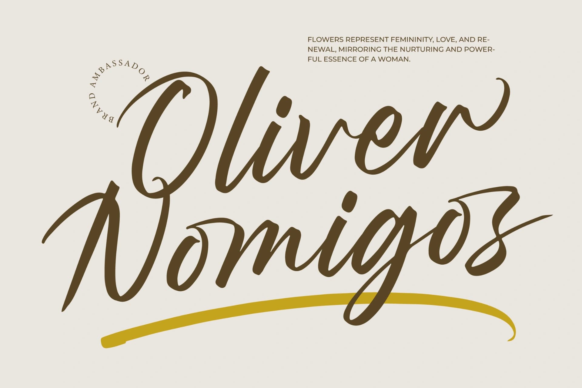 Preview 8 for Wystine Esphelta - Modern Brush Font
