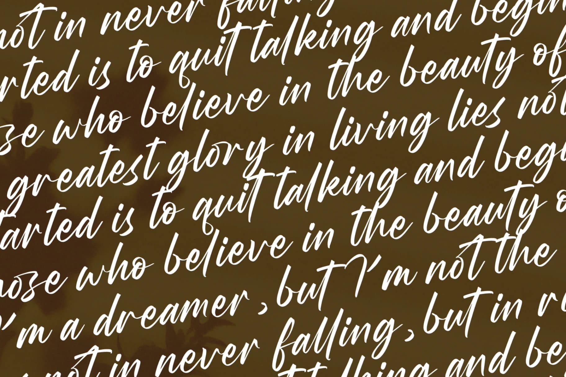 Preview 17 for Wystine Esphelta - Modern Brush Font