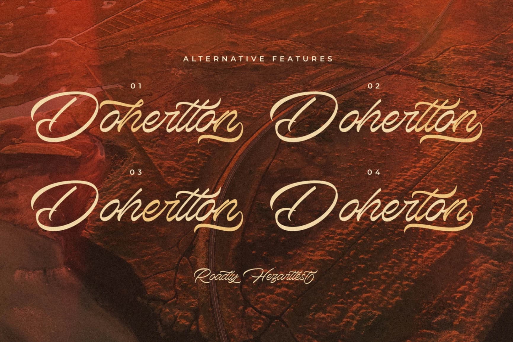 Preview 9 for Roadly Hezarttest - Modern Handwritten Script