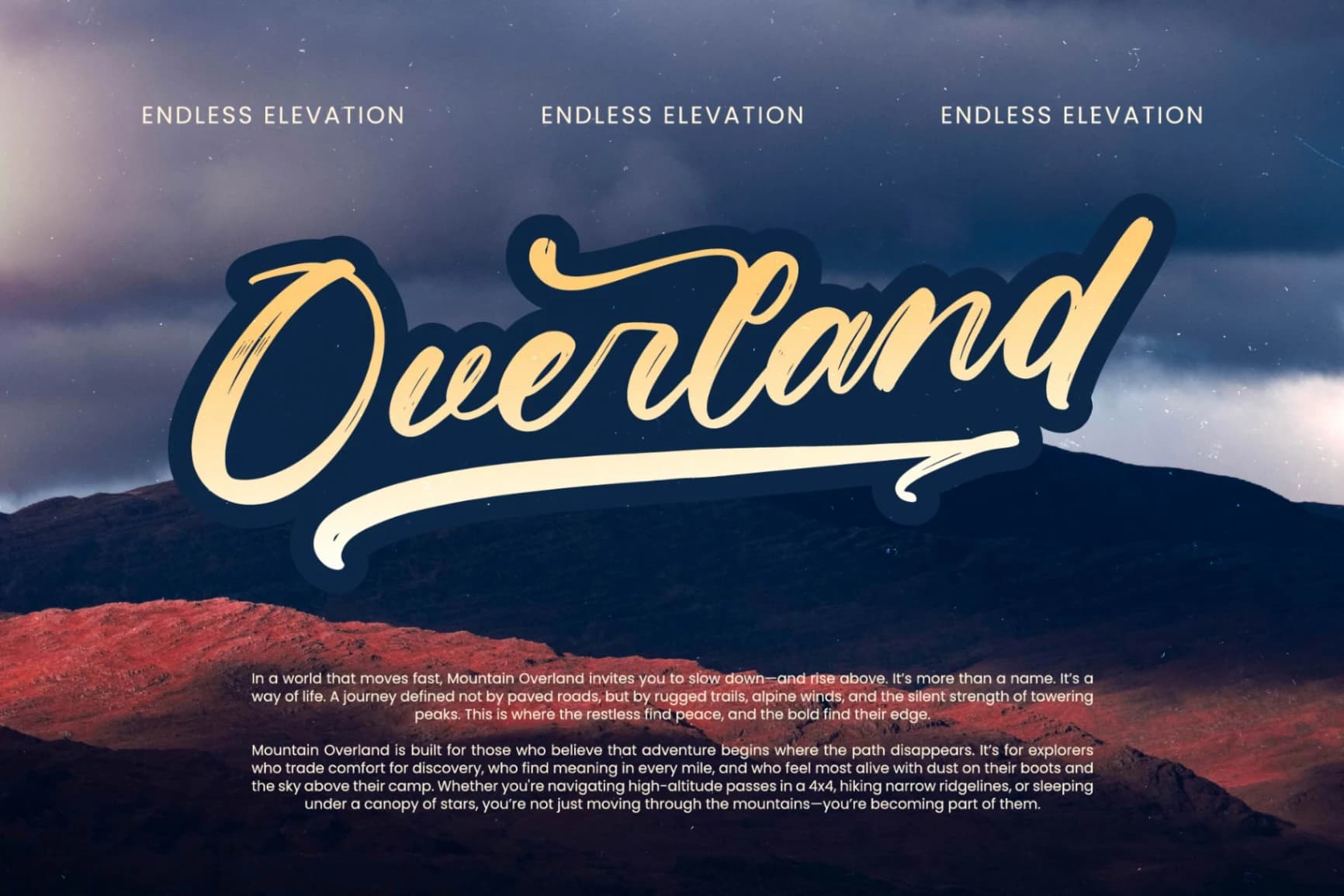 Preview 14 for Kinetic Motion - Modern Brush Font