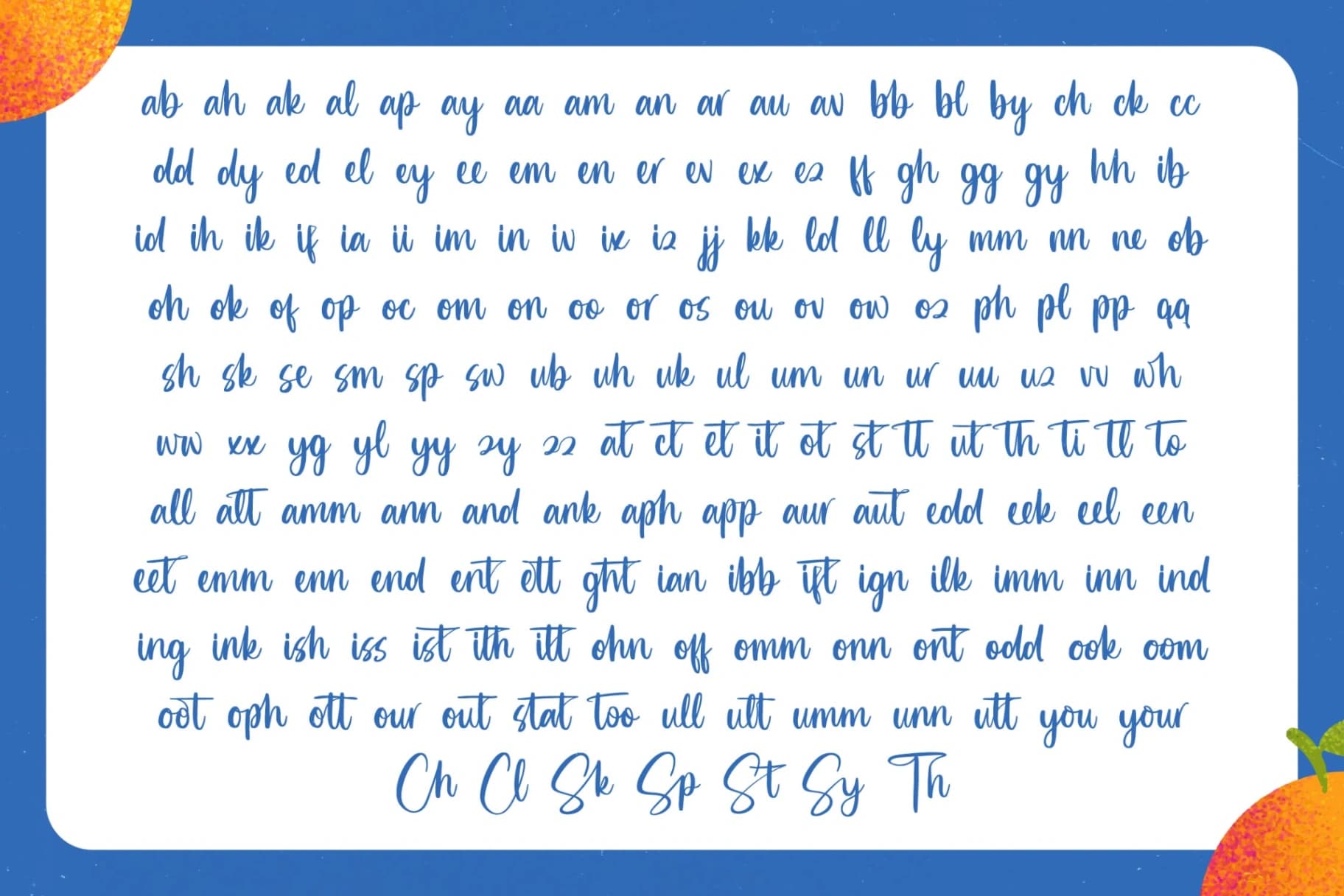 Preview 18 for Delights Fruity - Bold Brush Font