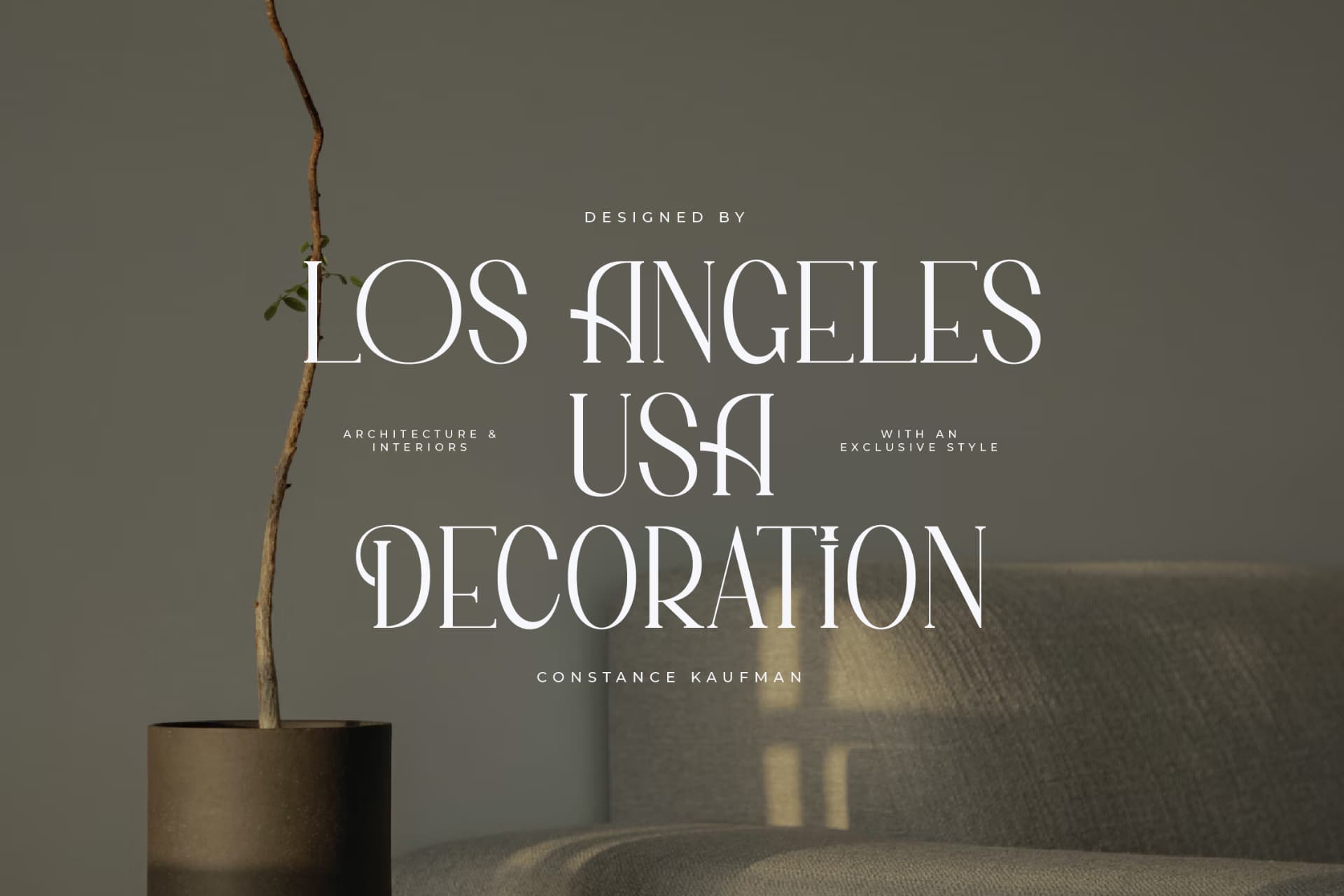 Preview 2 for Morathine - Modern Display Typeface