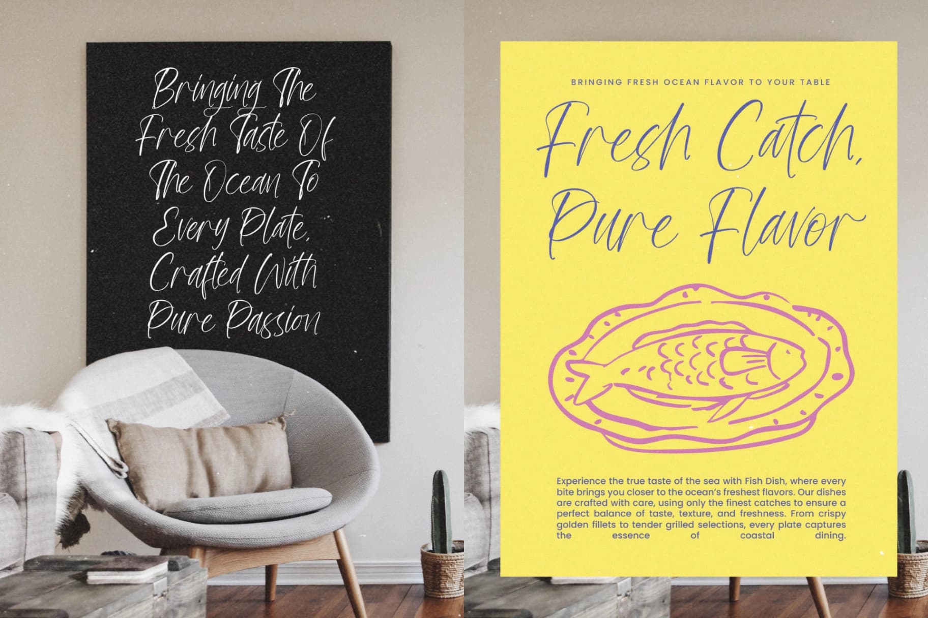 Preview 3 for Chill Fresh - Modern Handwritten Font