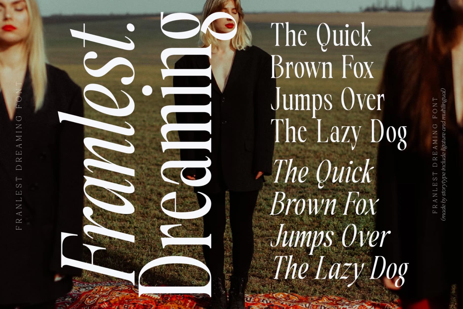 Preview 9 for Franlest Dreaming - Modern Serif Font