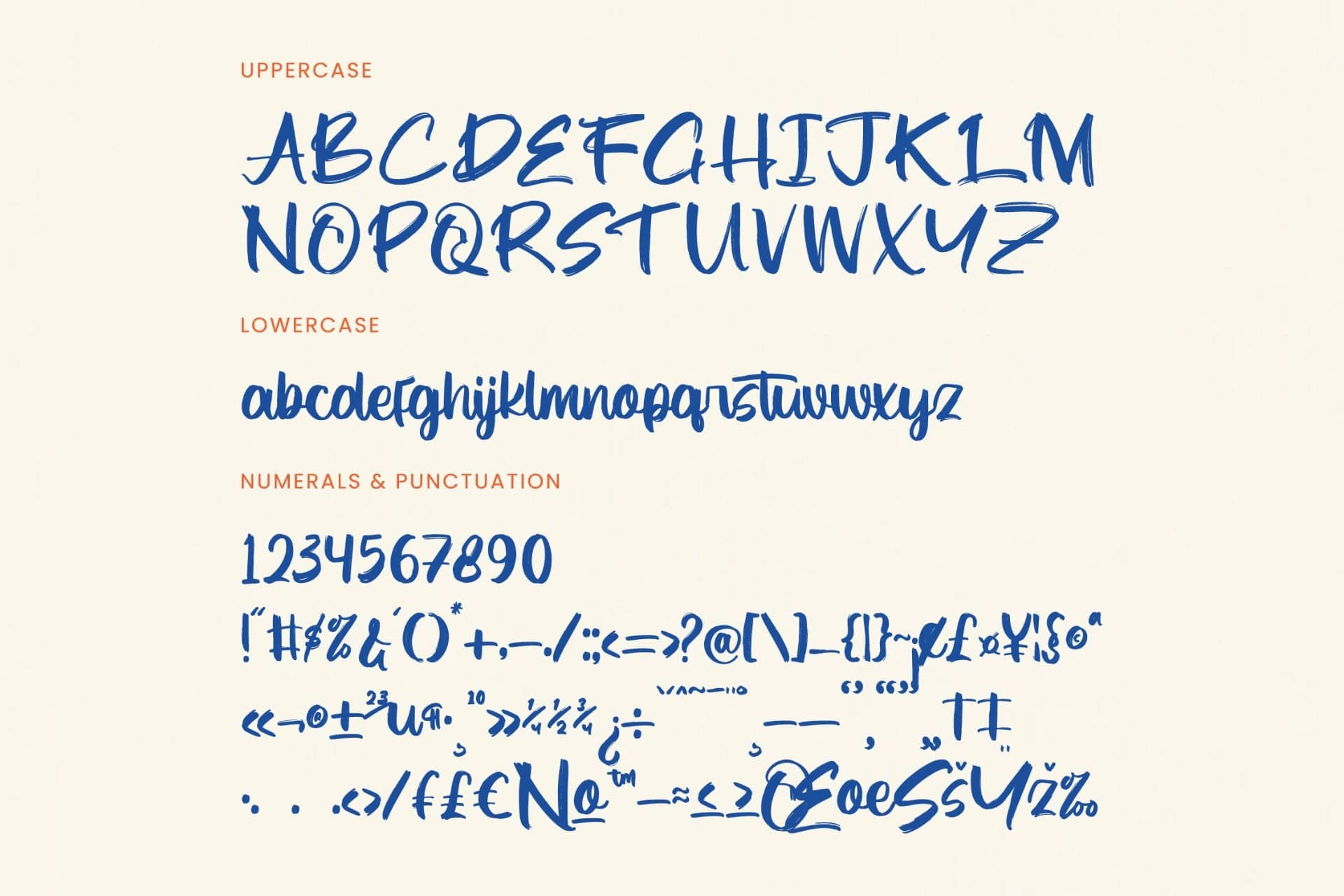Preview 17 for Factual Reality - Modern Brush Font