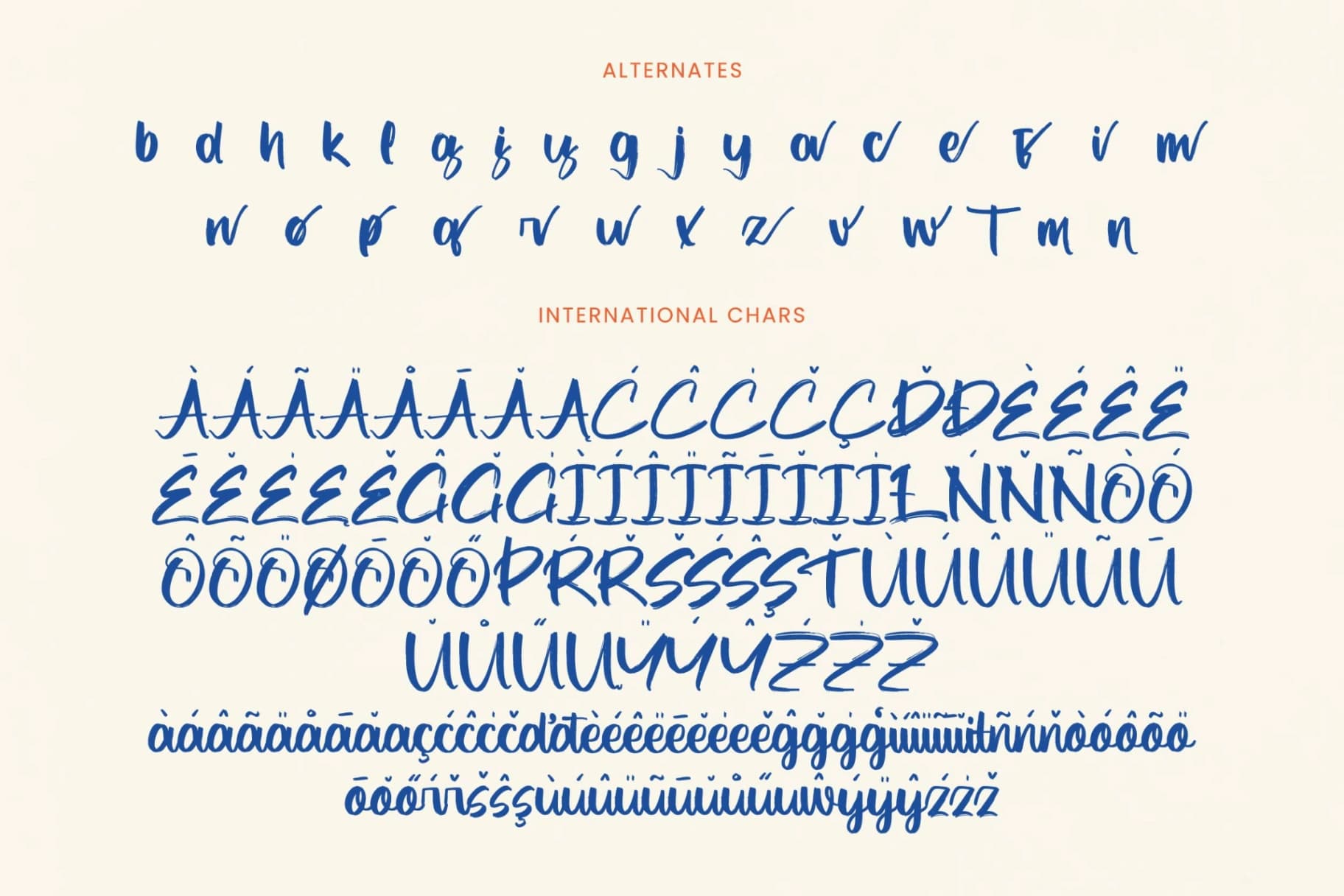 Preview 19 for Factual Reality - Modern Brush Font