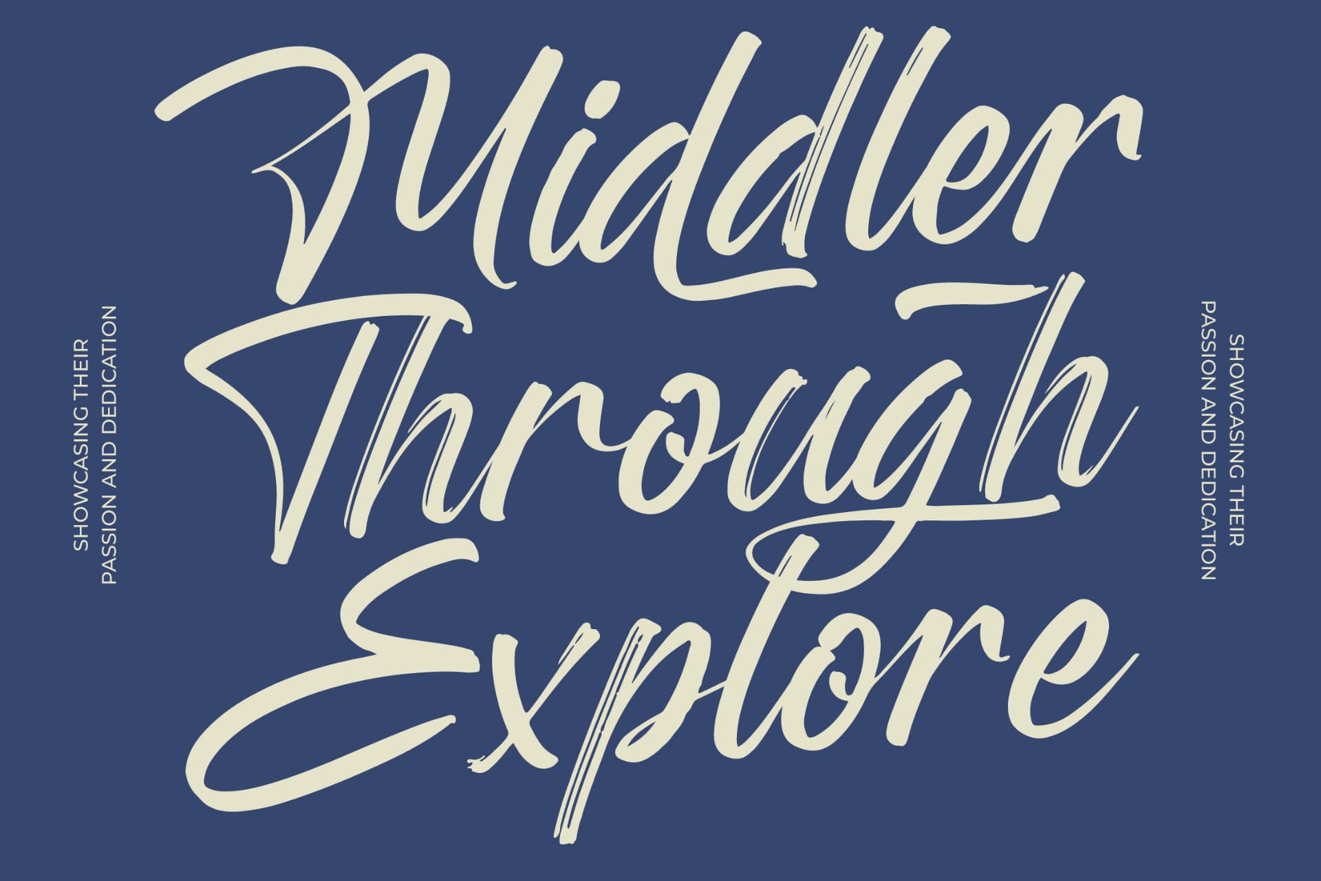 Preview 12 for Rangdak Morattes - Bold Brush Type Font