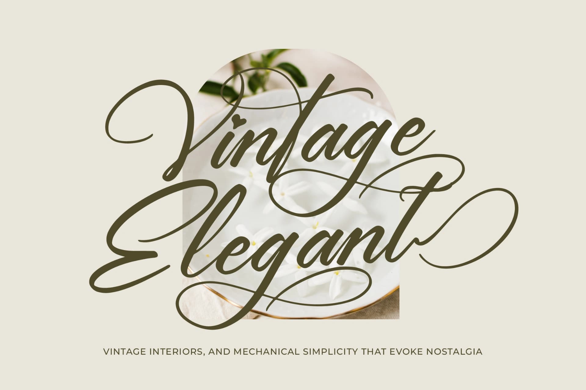 Preview 4 for Yeliska Dasmithe - Stylish Calligraphy Font