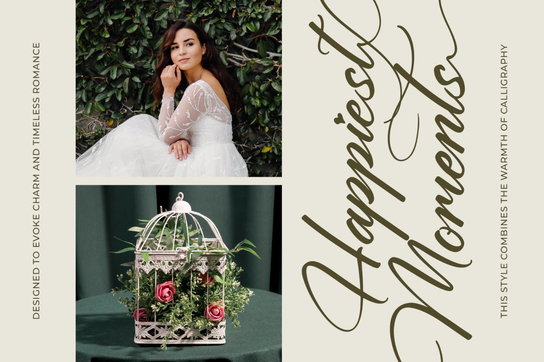 Preview 16 for Yeliska Dasmithe - Stylish Calligraphy Font