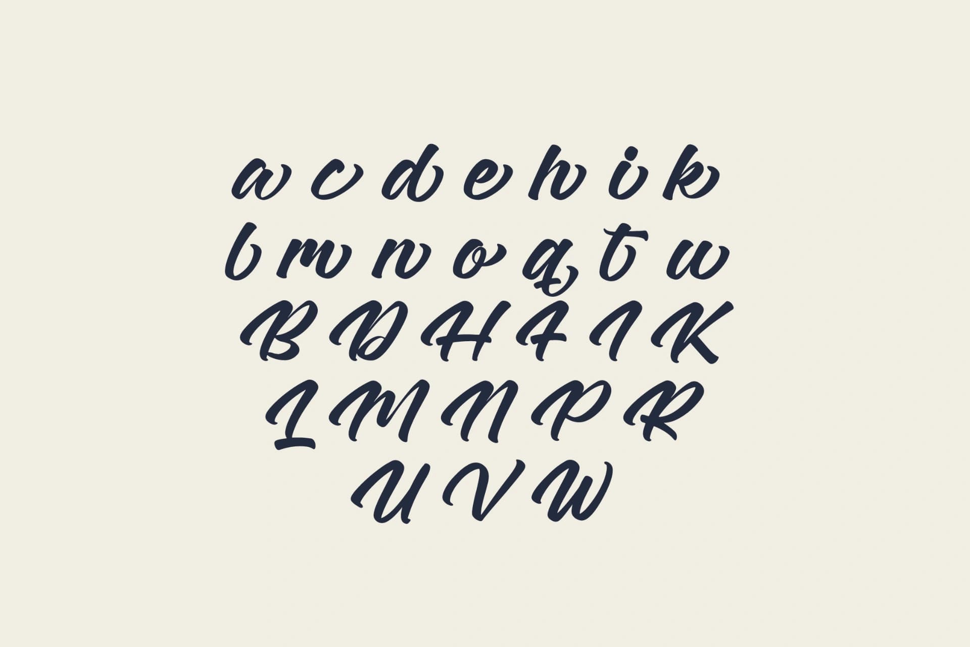 Preview 14 for Geralty Retturn - Bold Handwritten Font Type
