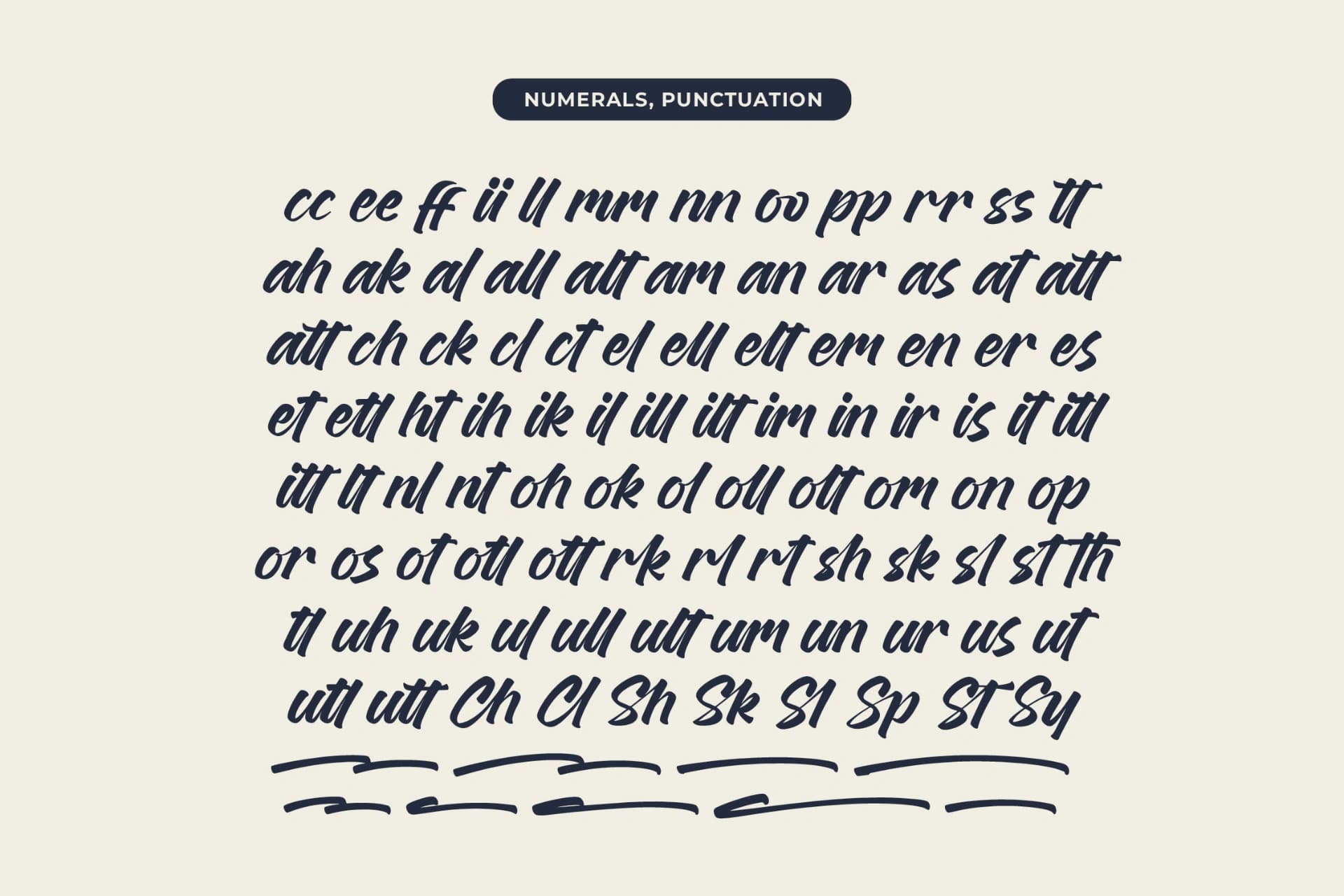 Preview 18 for Geralty Retturn - Bold Handwritten Font Type