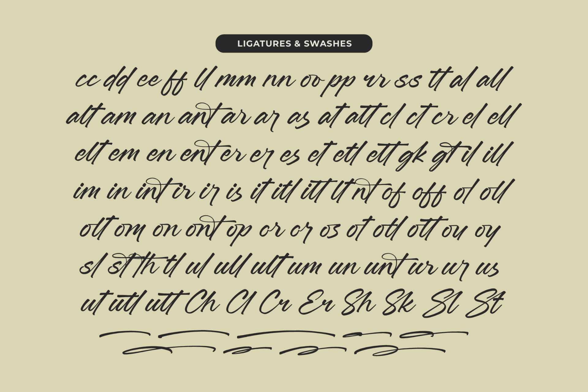 Preview 18 for Jonthay Stattera - Modern Script Font Type
