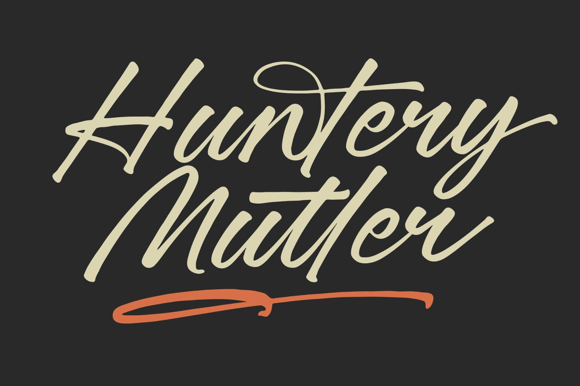 Preview 5 for Jonthay Stattera - Modern Script Font Type