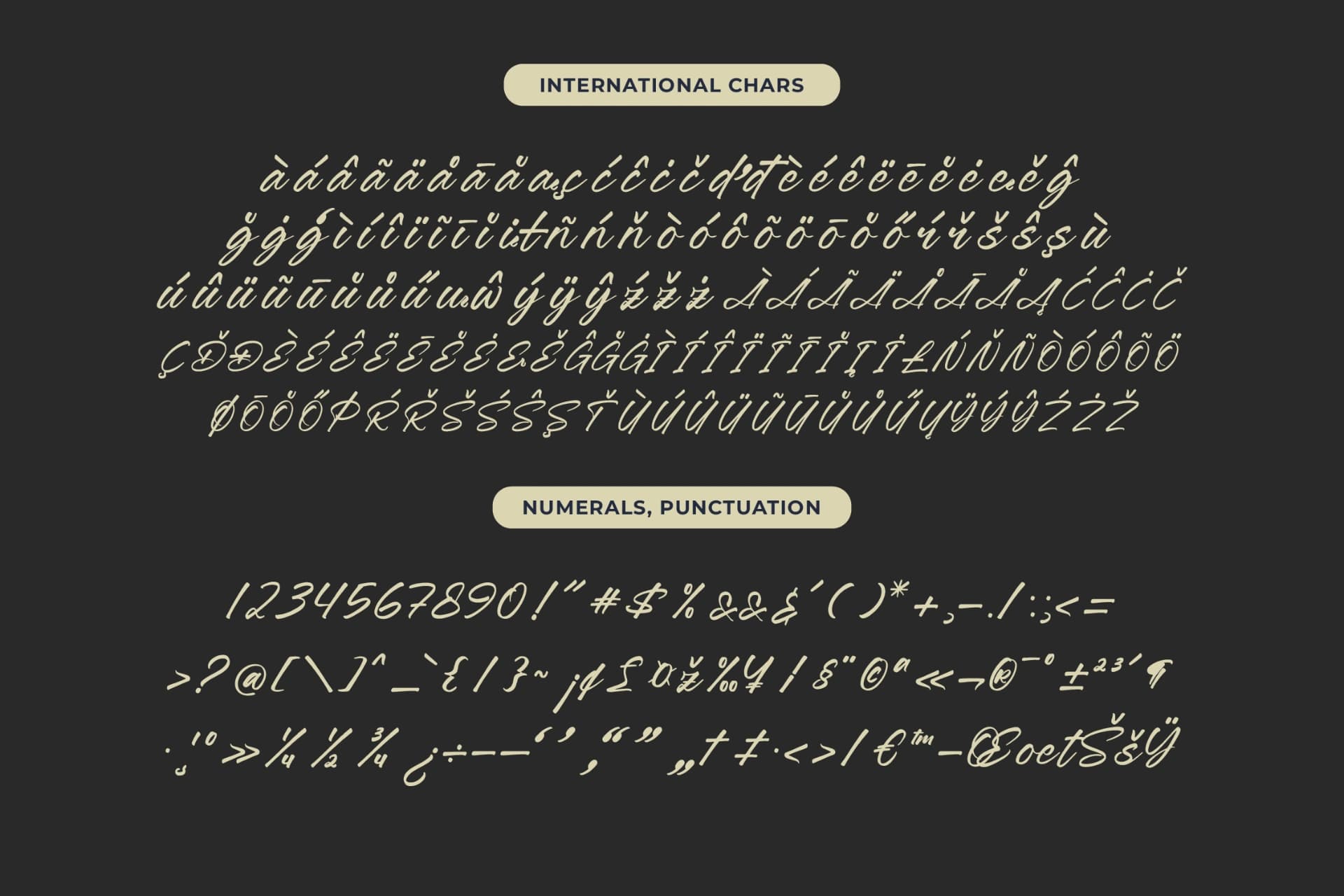 Preview 19 for Jonthay Stattera - Modern Script Font Type