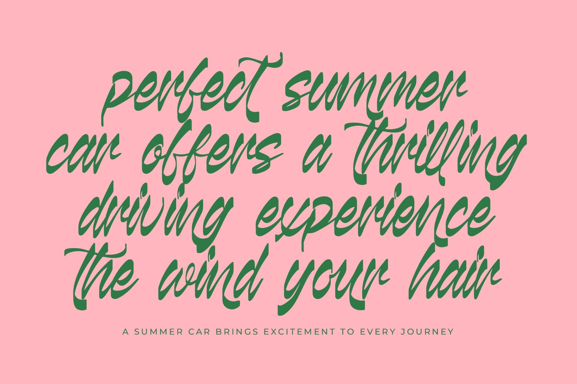 Preview 6 for Kabetha Shelyne - Bold Calligraphy Font