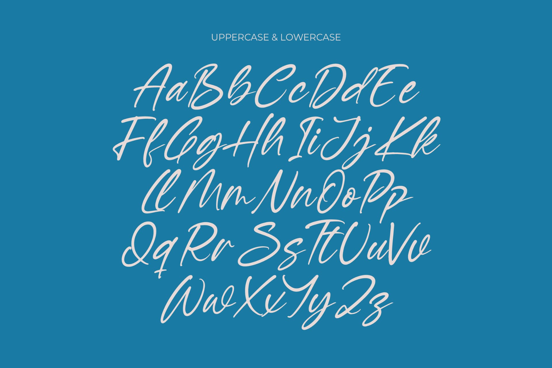 Preview 10 for Baterty Spotteam - Elegant Brush Font Type