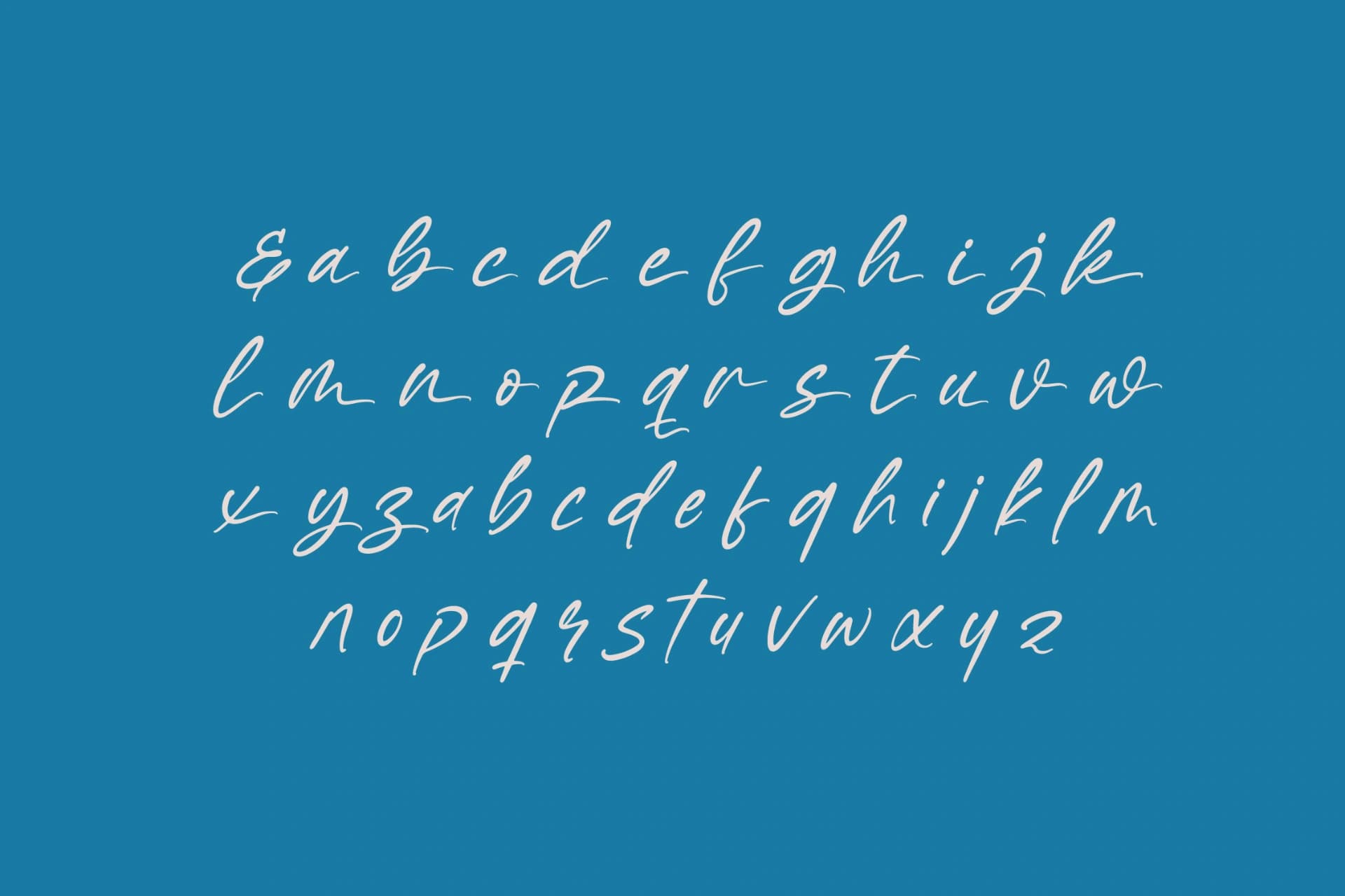 Preview 16 for Baterty Spotteam - Elegant Brush Font Type