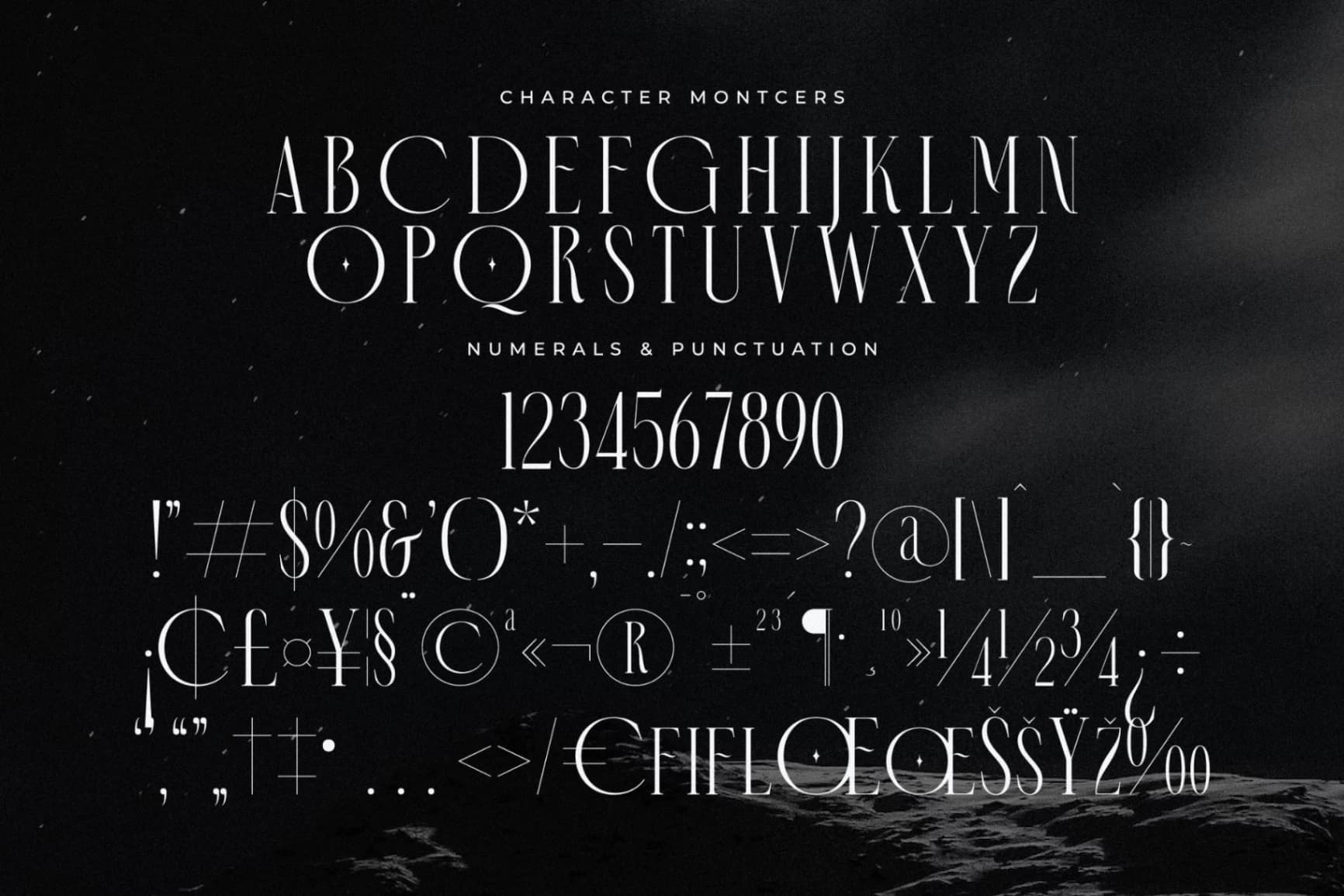 Preview 13 for Meorgine - Display Serif Font