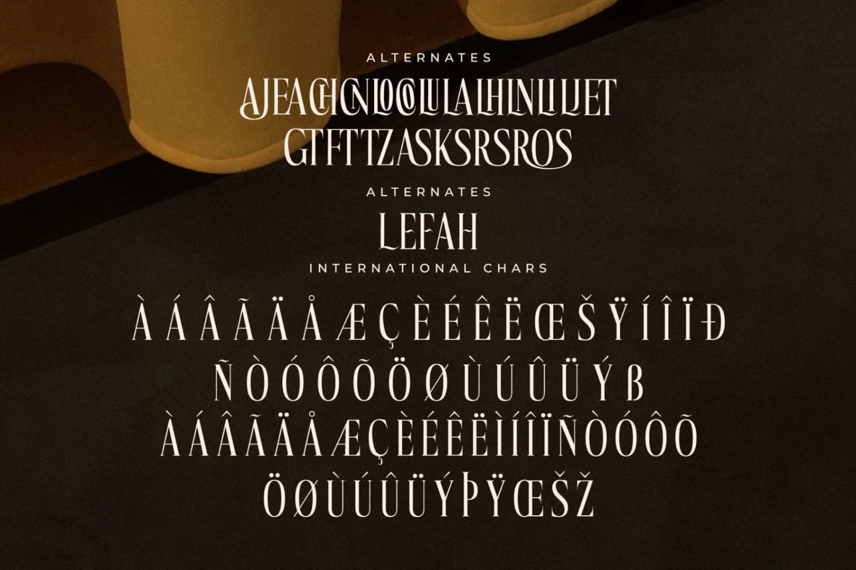 Preview 14 for Mocnetla - Display Serif Font