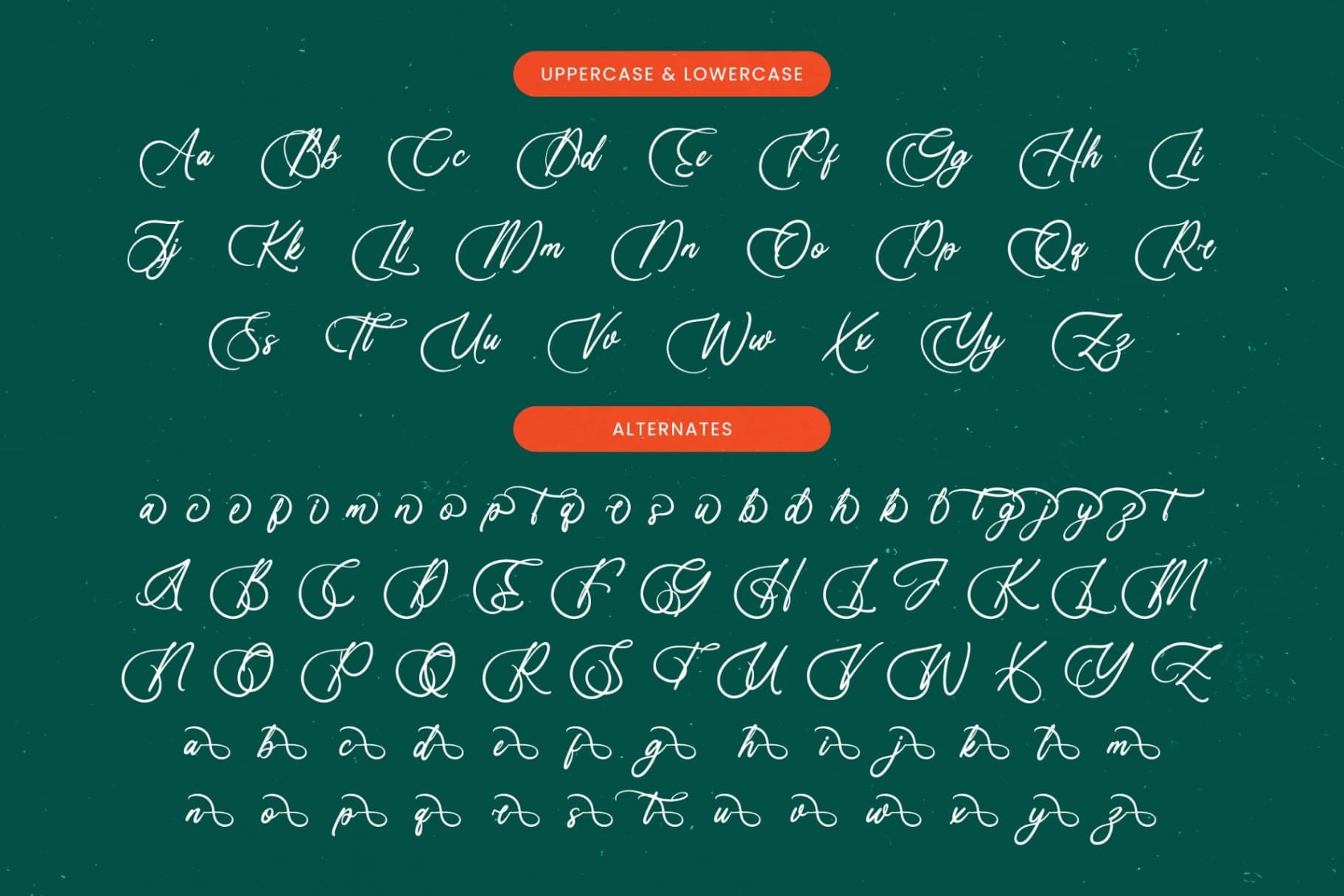 Preview 12 for Uniquely Vifanite - Bold Calligraphy Font