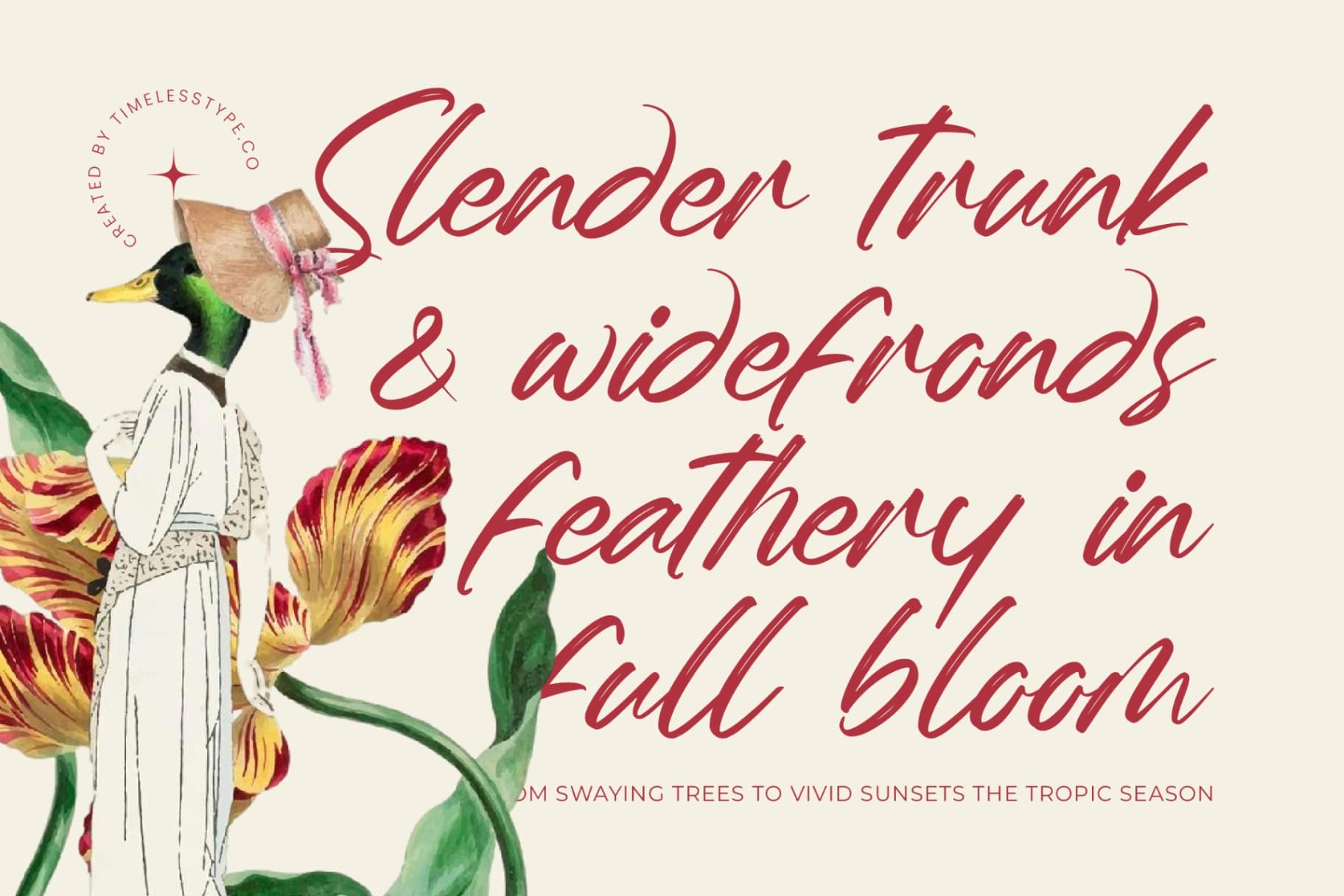 Preview 12 for Whadrat Chothelis - Modern Brush Font Type