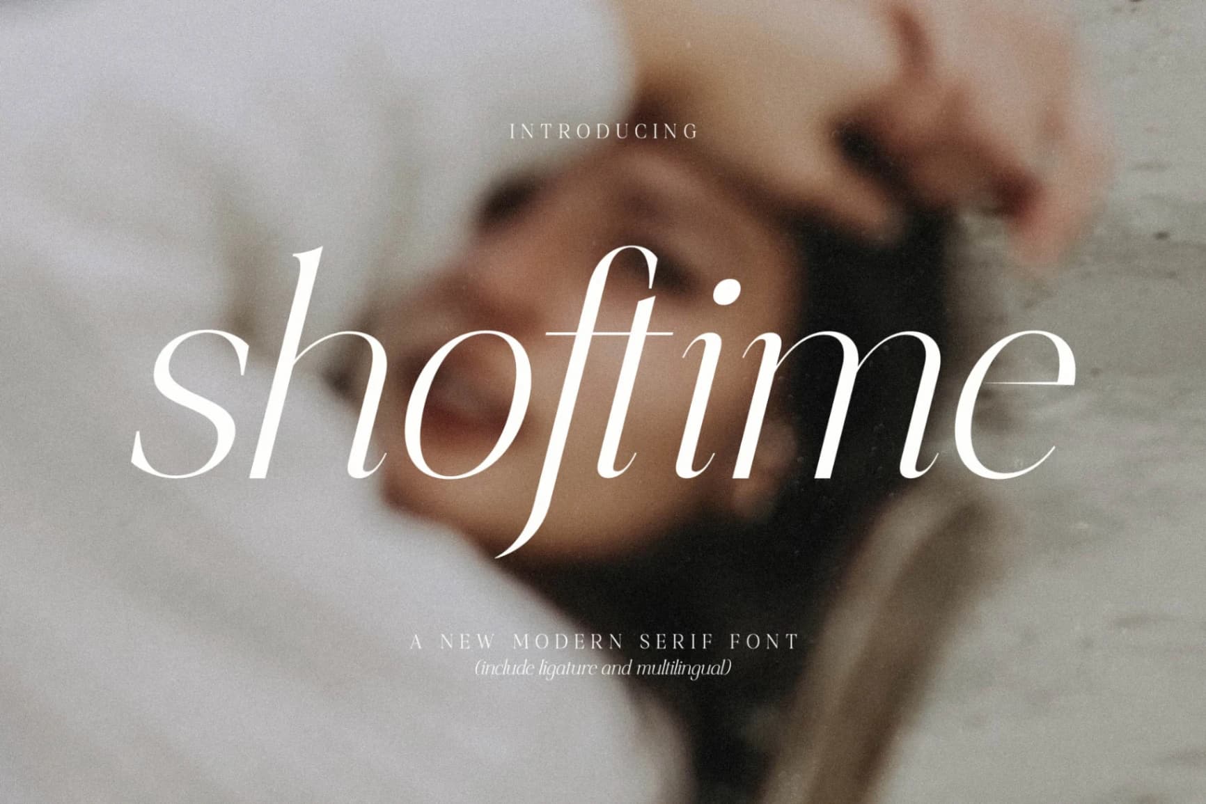 Preview of Shoftime - A New Modern Serif Font font