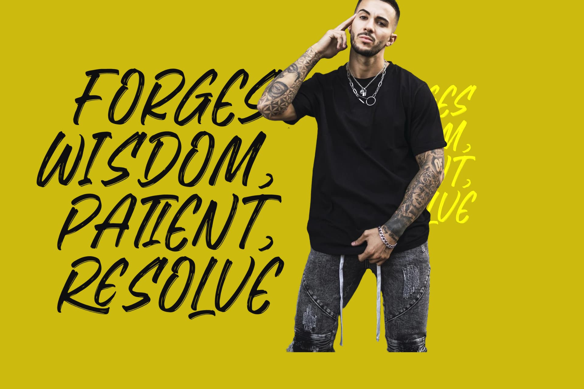 Preview 2 for Flackin Bruska - Modern Brush Font